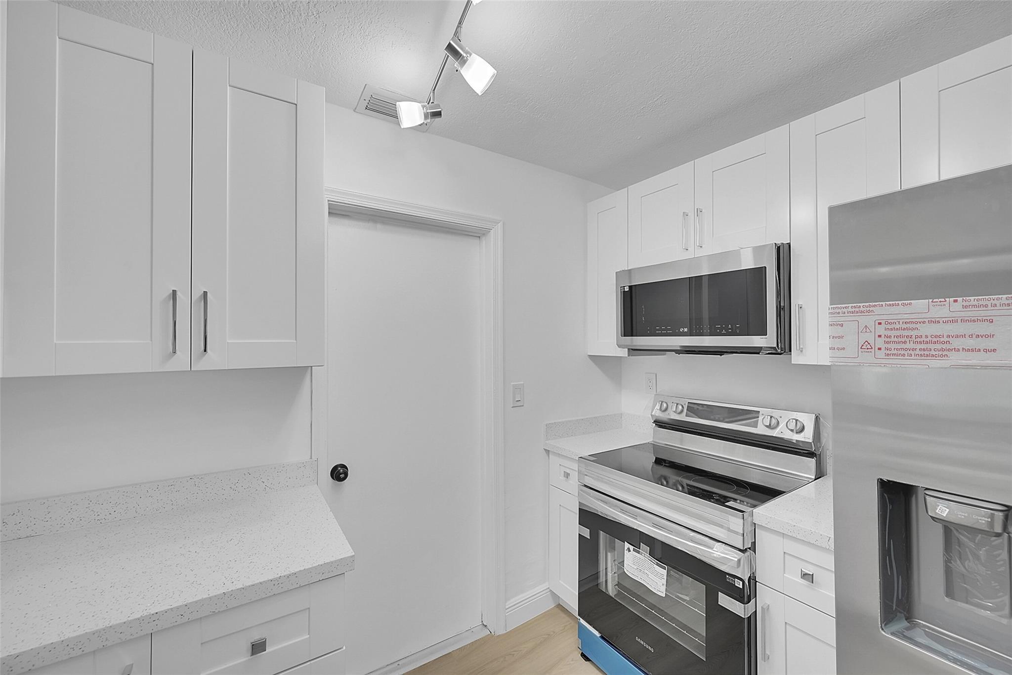 New Stainless steel appliances