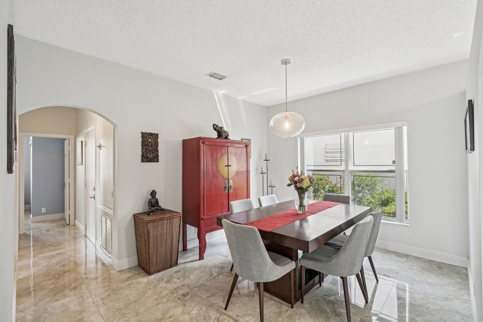 30x30 Porcelain tile throughout the home