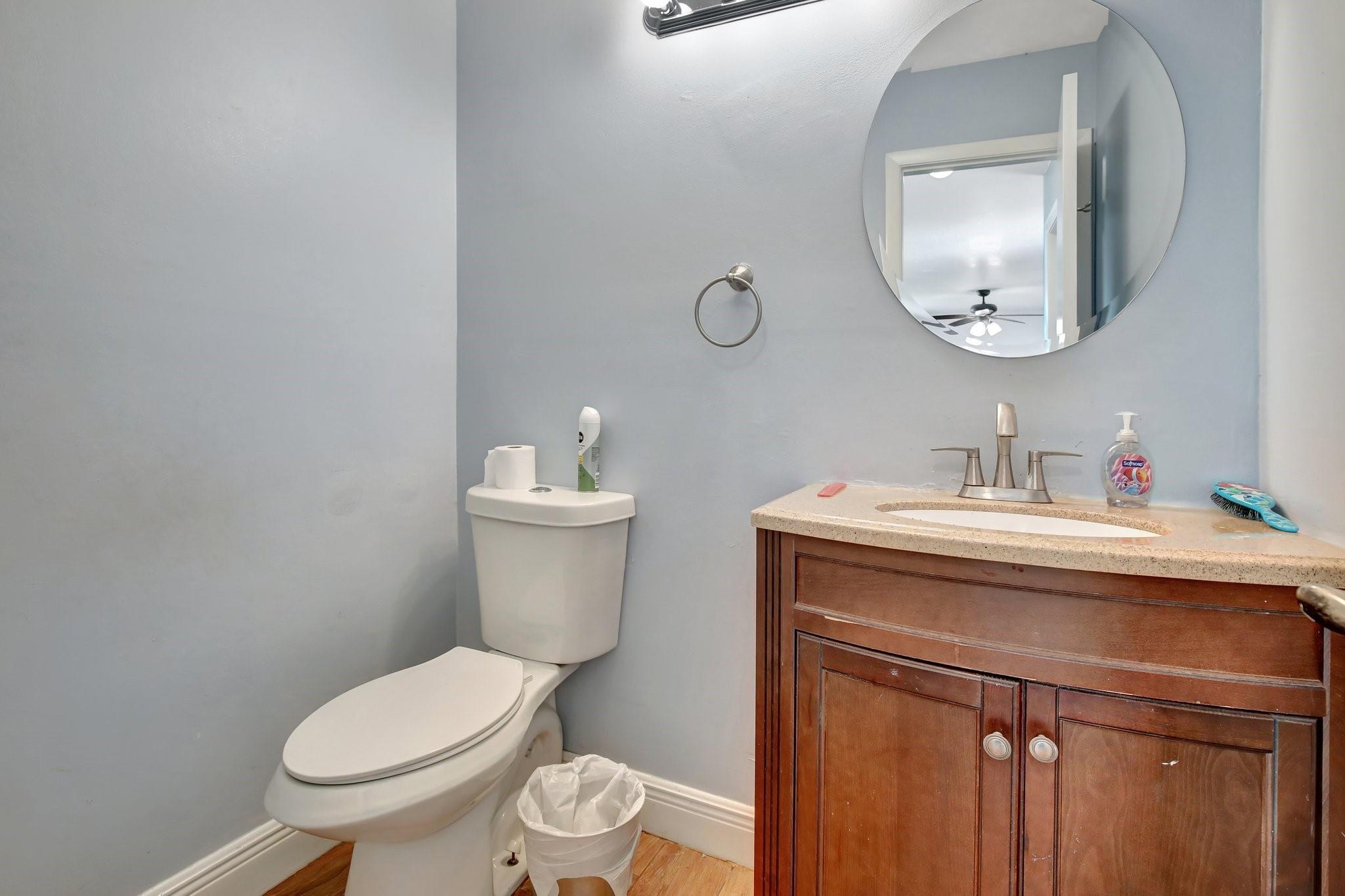 Half Bath downstairs