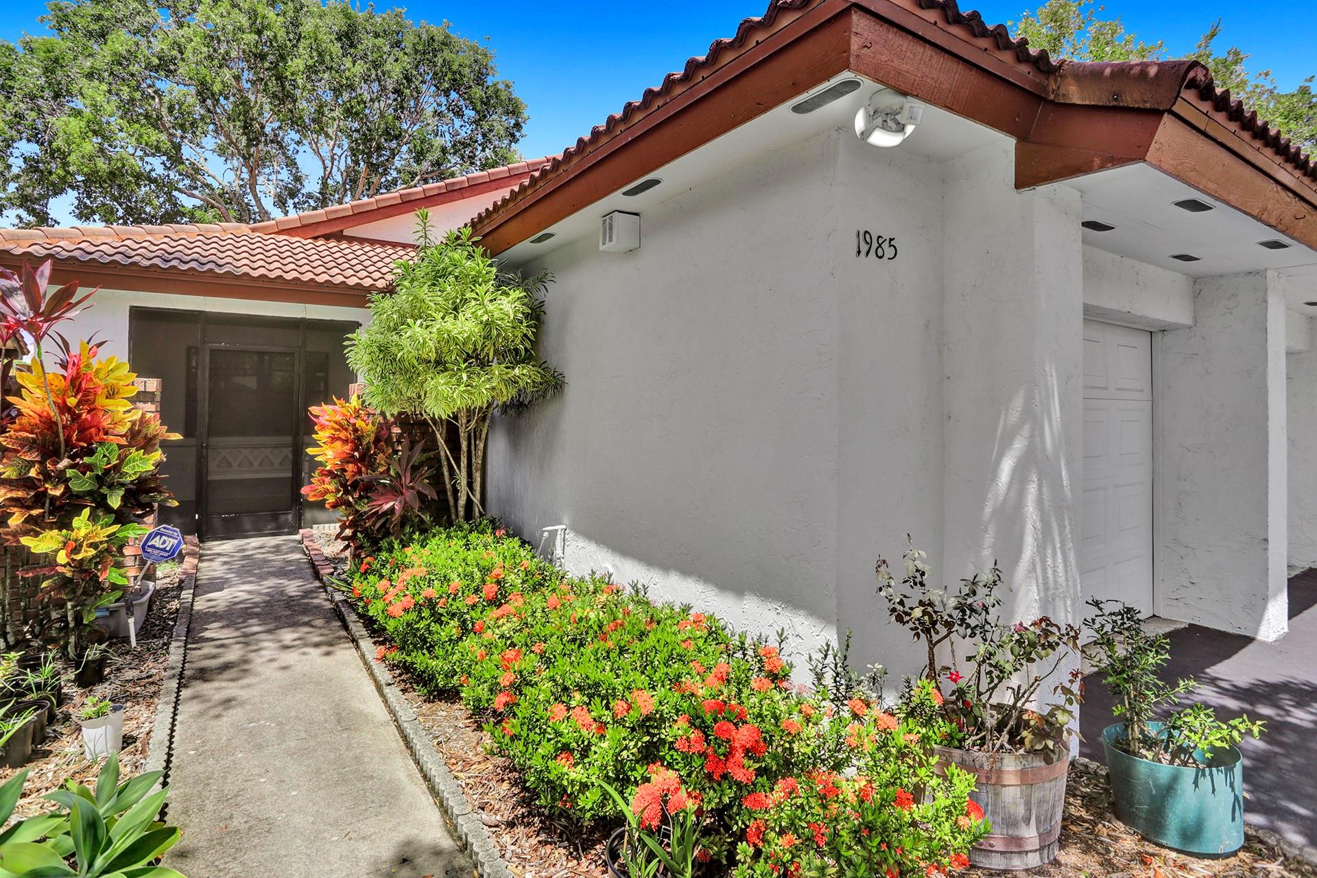 Front View Walk Way to Front Door