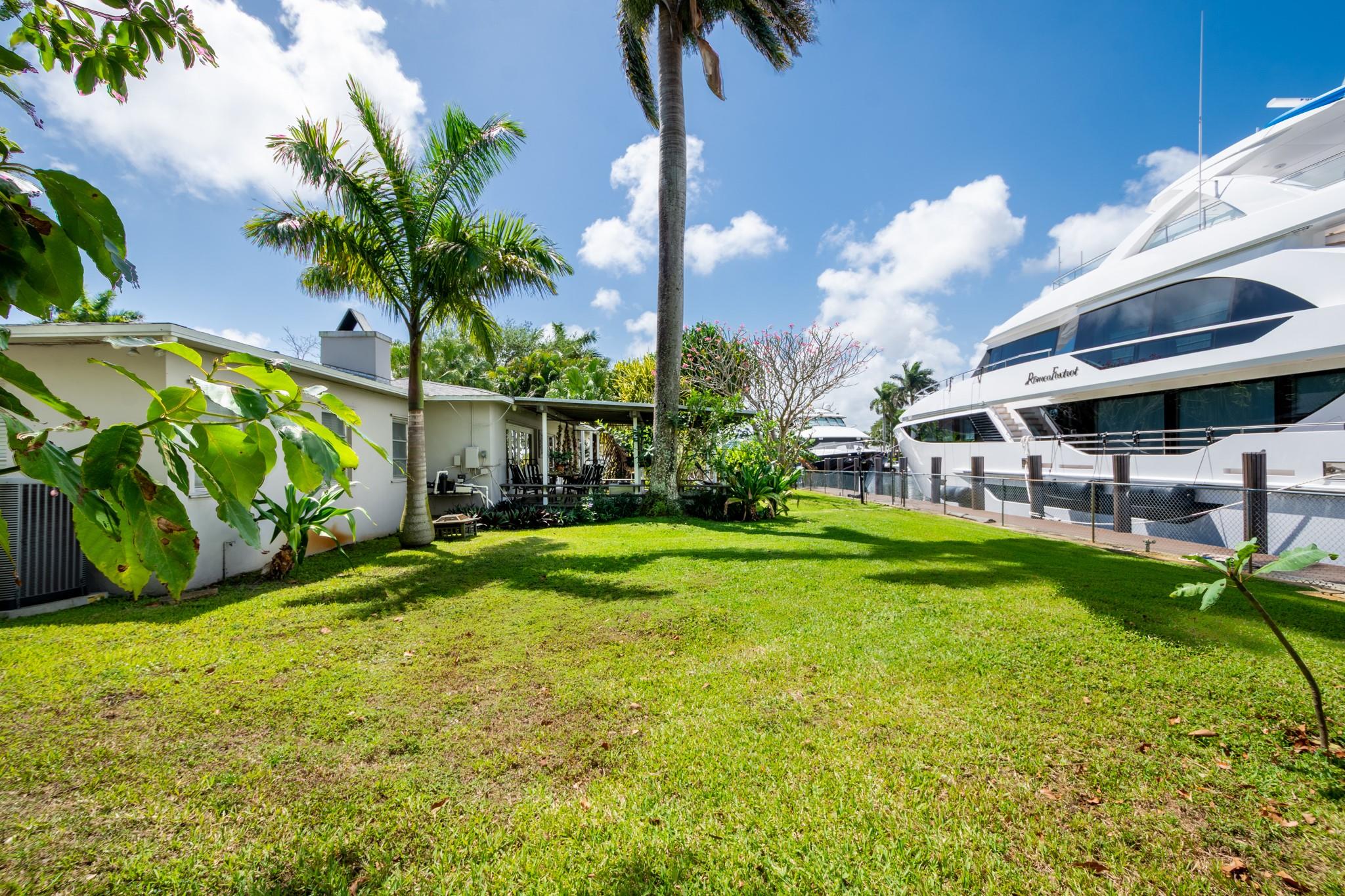 yacht is a 116' with room to spare