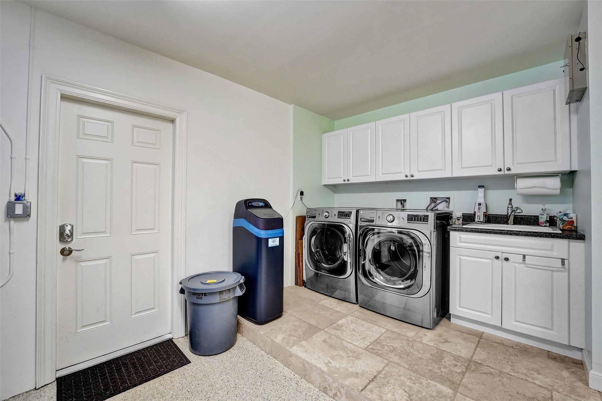 Laundry area