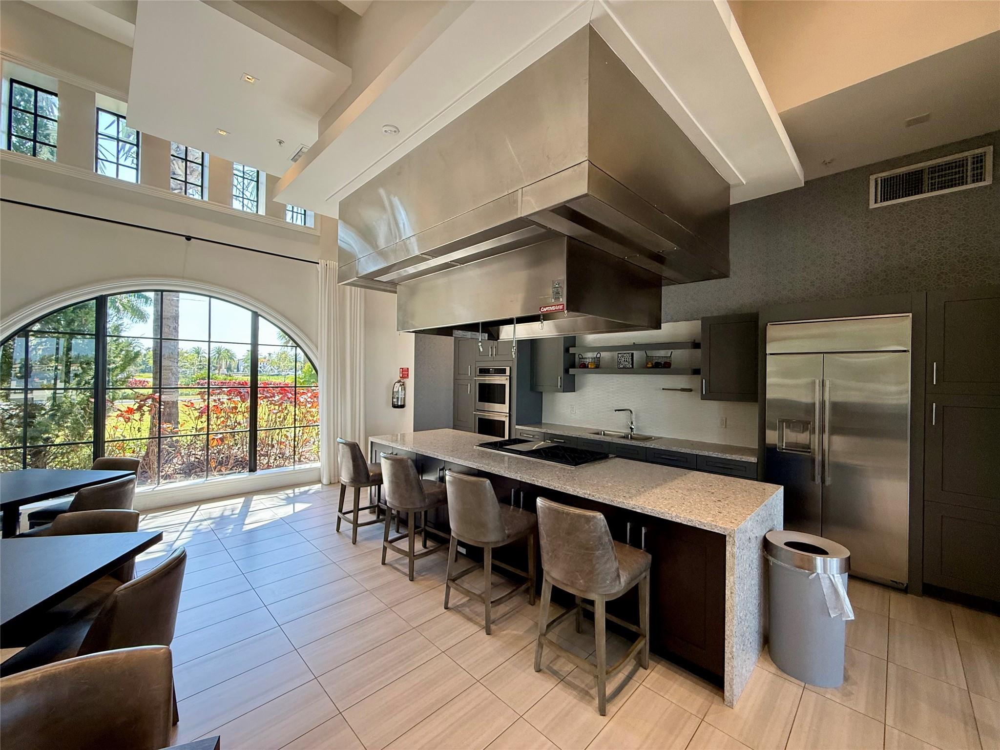 Clubhouse Gourmet kitchen