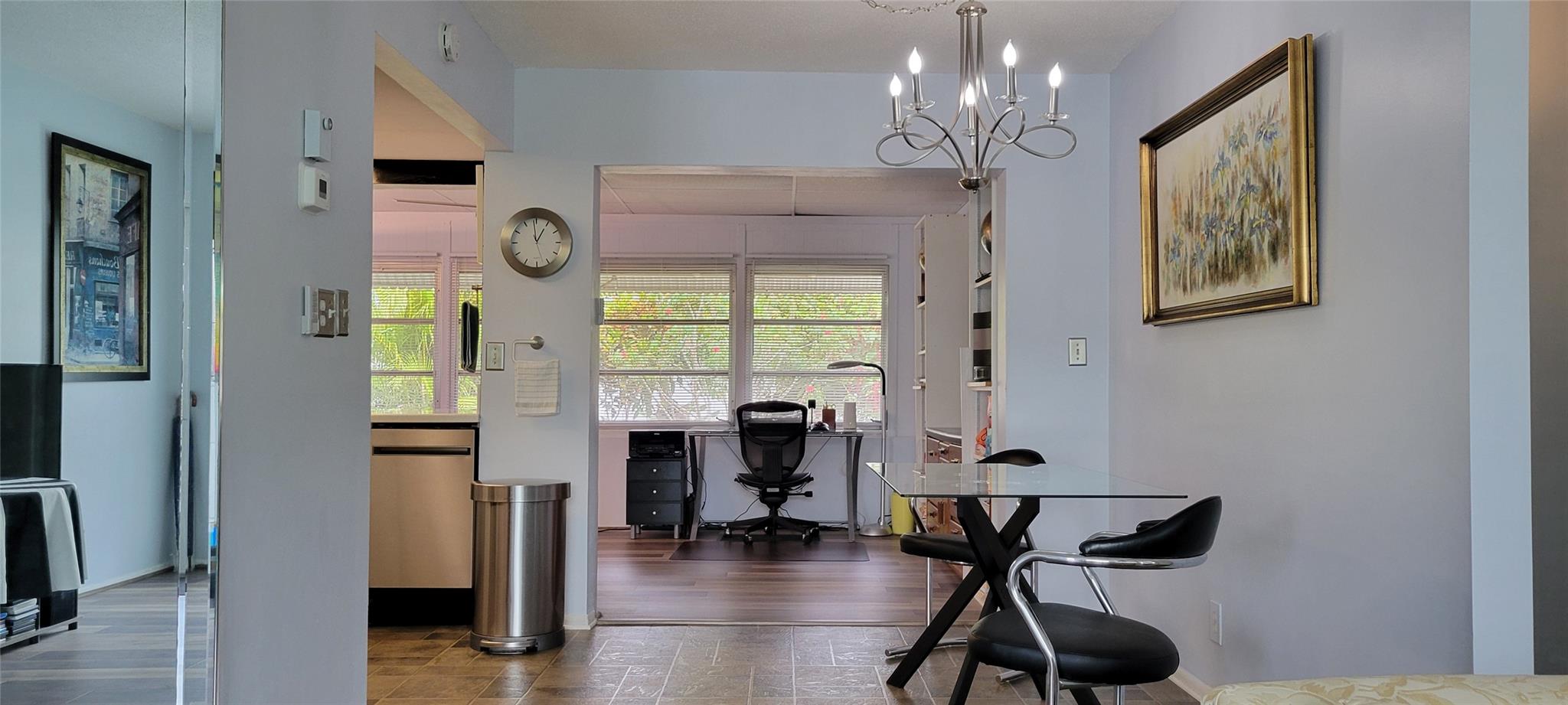 View from Dining area to Florida Room