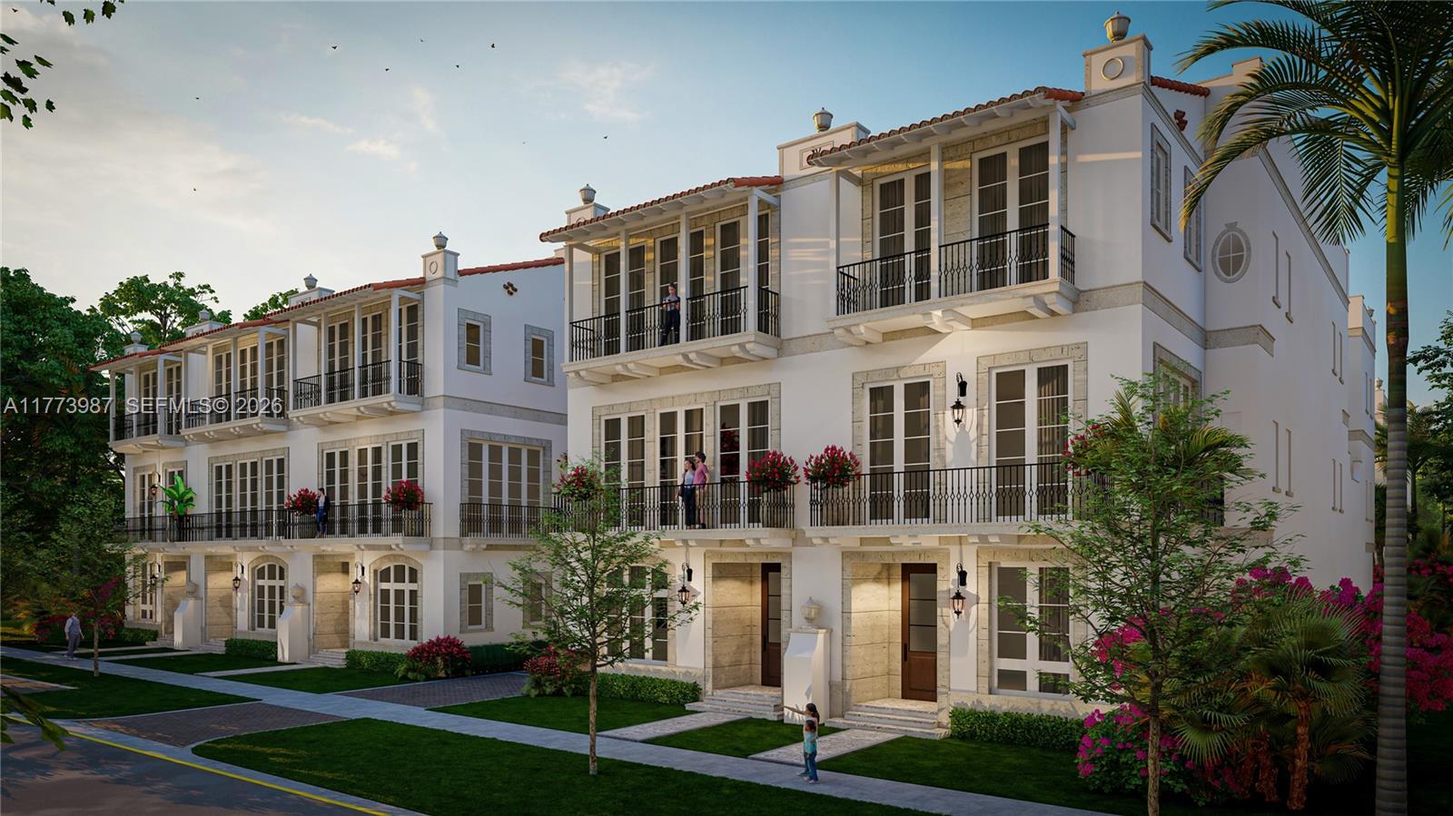 Via Veneto offers an exclusive collection of 10 bespoke brownstones in Coral Gables, each spanning 5,300–5,500 sq ft. These luxurious three-story homes feature 4 bedrooms, 4.5 bathrooms, a 4-car garage, and an elevator servicing all levels. Designed by Nelson de Leon with interiors by Sensi Casa, each home includes Italian MiaCucina finishes and high-end appliances. Residents can enjoy expansive terraces and private balconies with views of the Venetian Pool and The Biltmore Hotel. Located at Sevilla and Palermo, Via Veneto provides easy access to downtown Coral Gables, offering refined living in an iconic neighborhood.
