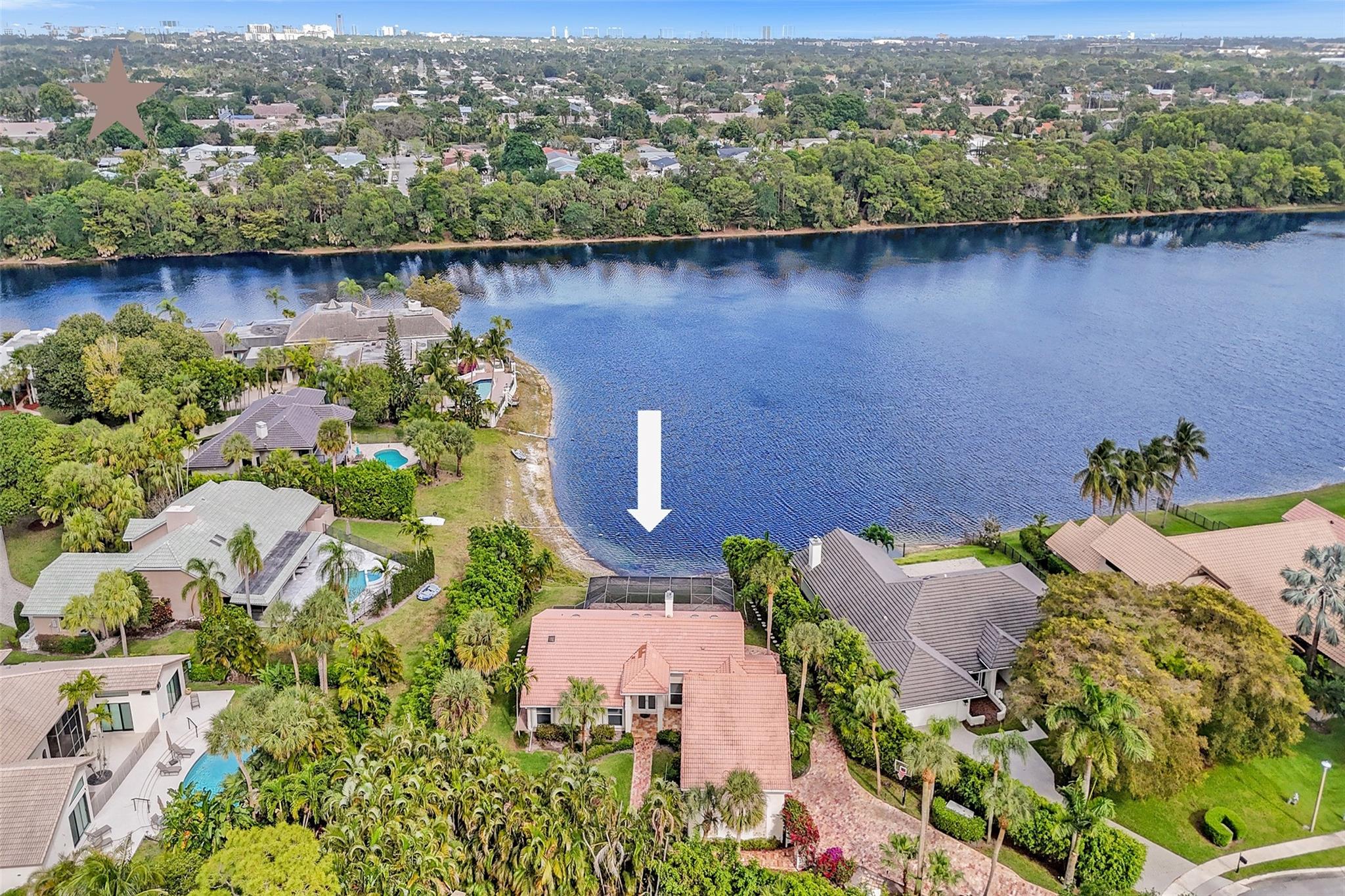 Breathtaking Eastern Exposed Waterfront Lake Views