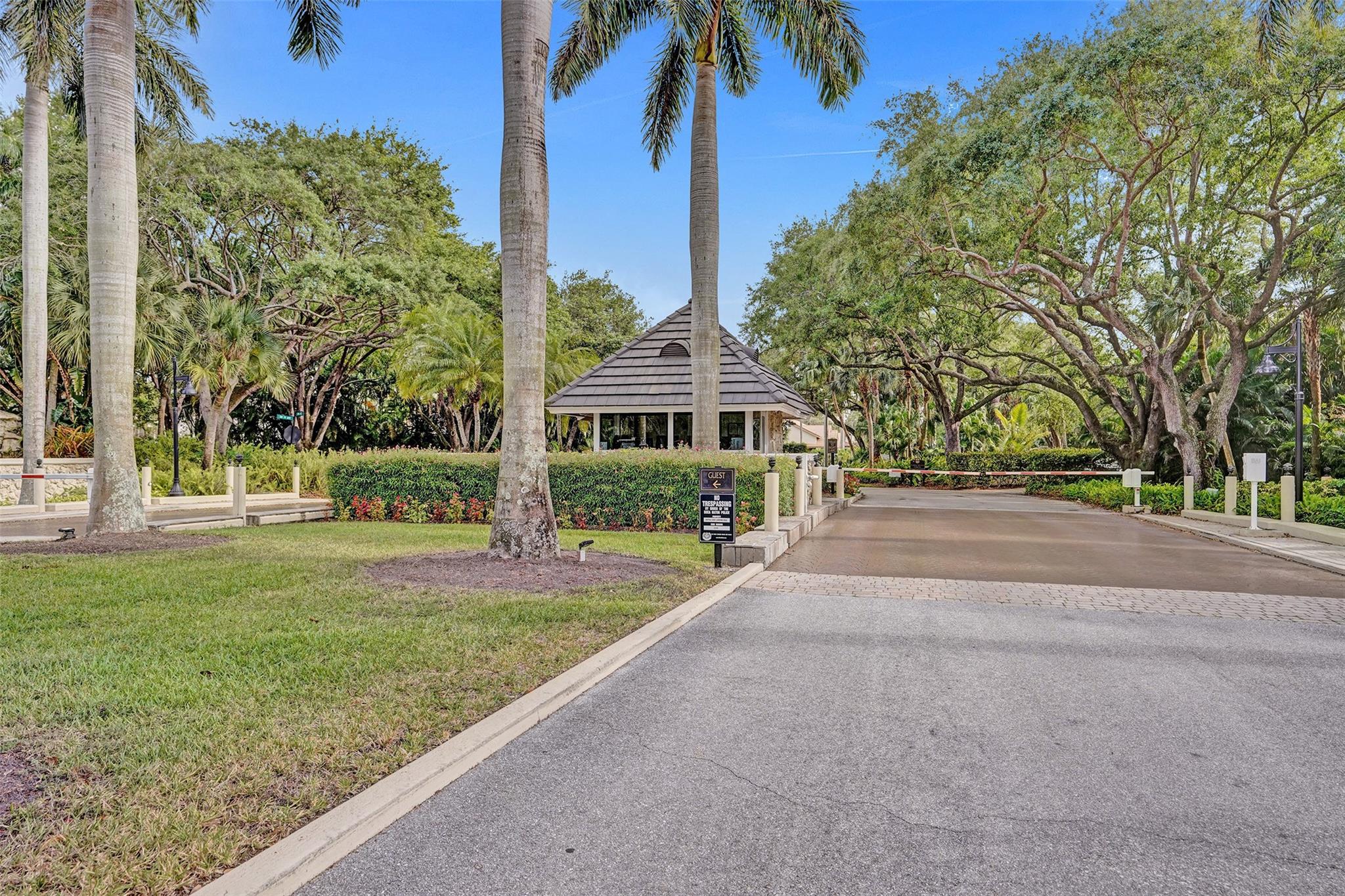 Welcome to Boca Raton Sailing & Racquet Clulb! 24 Hour Security Entrance Gate...