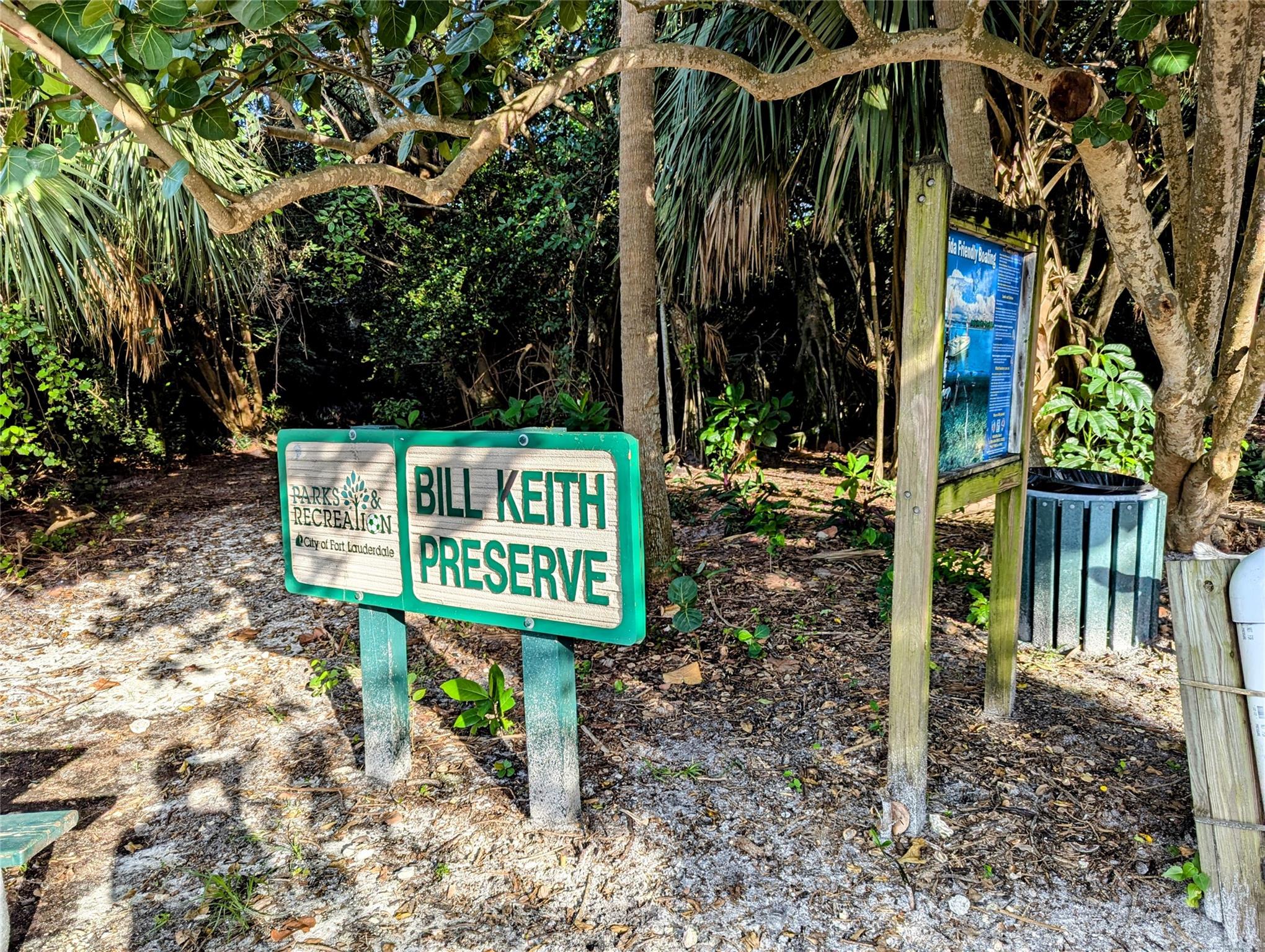 2nd Park to enjoy - Bill Keith Preserve is a Passive Nature Park on the New River
