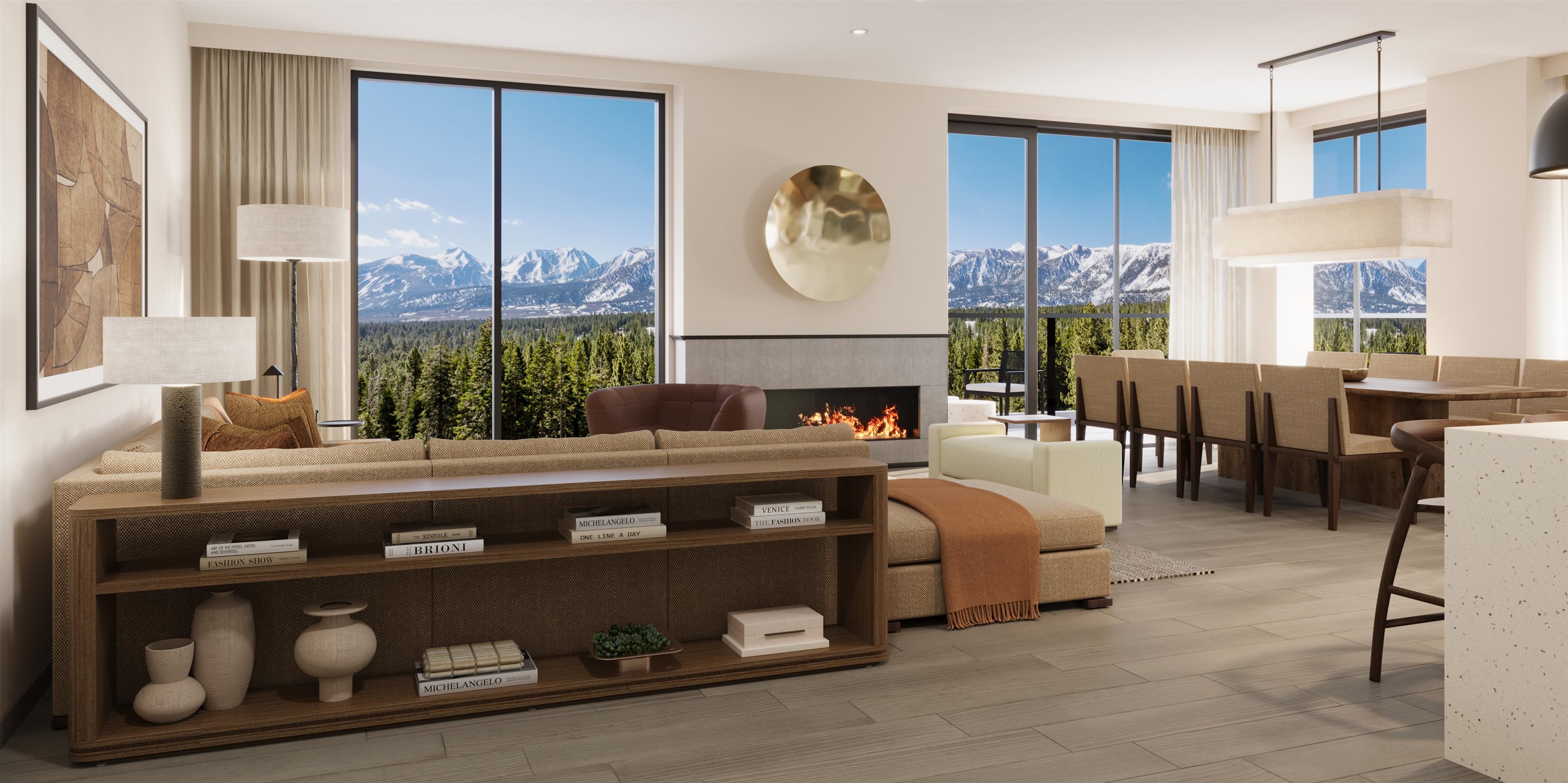 Discover the eрitοmе οf alрinе living with our final remаinіng 5-bedroom at Limelight Residences Mammoth. This stunning south, east, and west-facing home offers almost 3,500 square feet of living space, complemented by 585-square-feet of outdoor space that captures breathtaking Sherwin Mountain views.  Residence 400 features expansive living spaces and premium finishes, embodying the renowned design excellence of Aspen Hospitality. As a homeowner, you’ll also enjoy access to the full array of hotel services and amenities, including:  - 24-Hour Front Desk and Guest Services - Adventure Concierge - Restaurant & Lounge - Family Lounge - Outdoor Pool & Hot Tubs - Outdoor Terrace with Firepits - Fitness Center - Onsite Ski & Bike Rental - Valet Parking - Resident-Only Elevator  As part of the first new branded, whole-ownership offering in The Village at Mammoth in over a decade, this residence represents an unprecedented opportunity to own a piece of the eagerly anticipated Limelight Hotel, set to open in 2025. Across from the Village Gondola, Limelight Residences Mammoth redefines mountain luxury with a laid-back yet refined lifestyle.  Images shown are renderings which are representative of the home but may not be identical to this specific layout. Broker/Agent does not guarantee accuracy of square footage, lot size, zoning, rent control, permits, use code, schools and/or other information concerning the conditions or features of the property provided by the seller or obtained from public records or other sources. Buyer is advised to independently verify the accuracy of all information through personal inspection and with appropriate professionals.