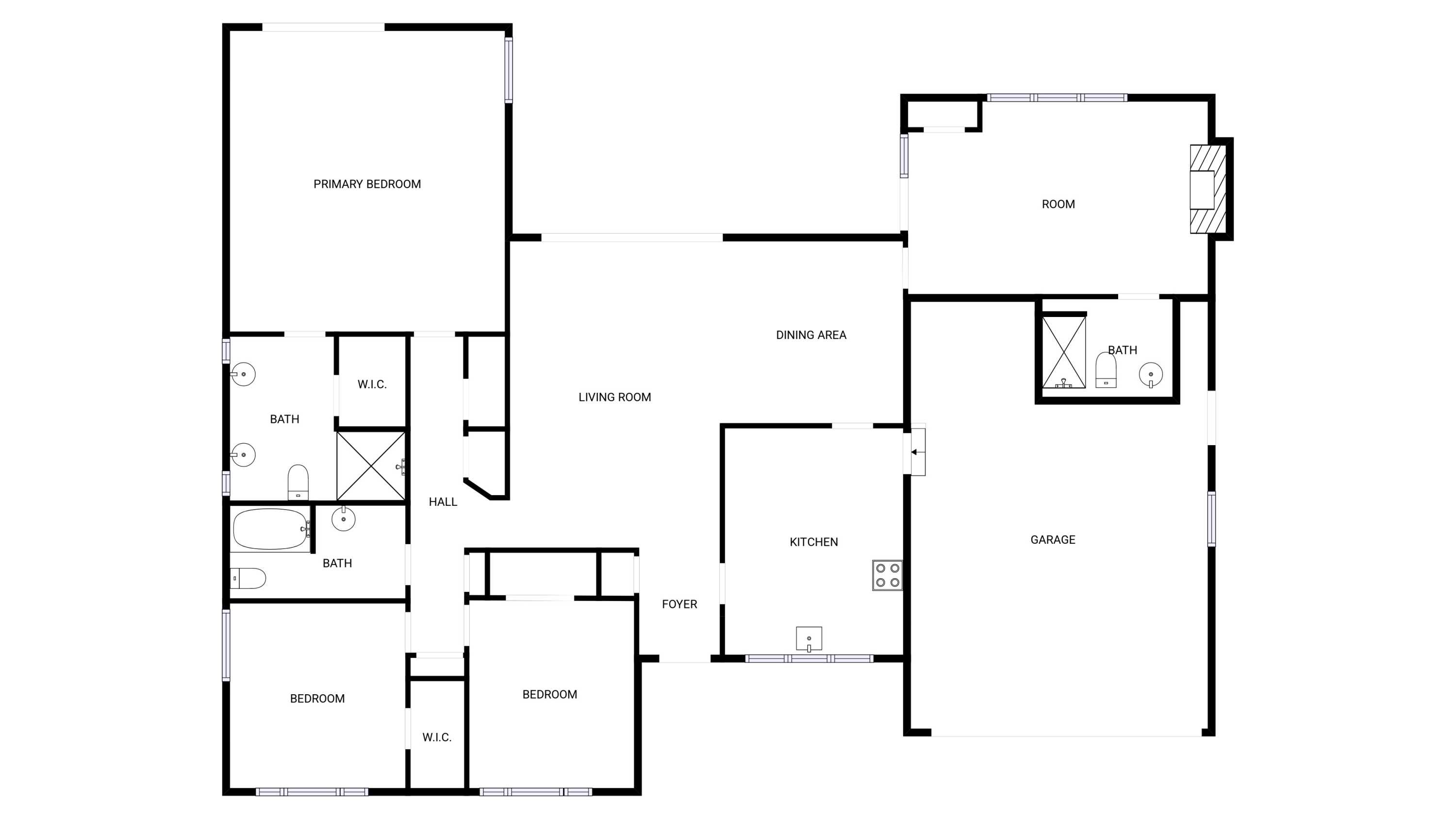7001 EDWINA Avenue NE Floor Plan