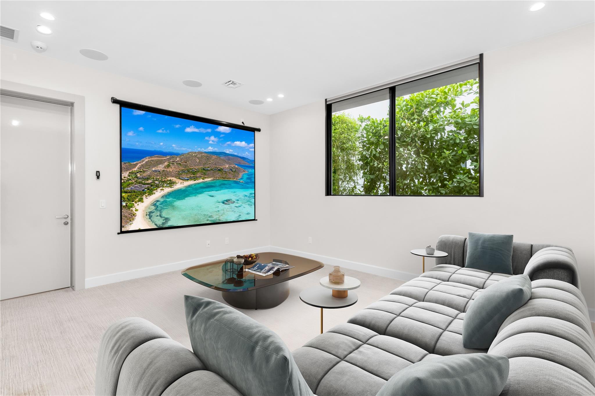 Movie Theater Virtually Staged
