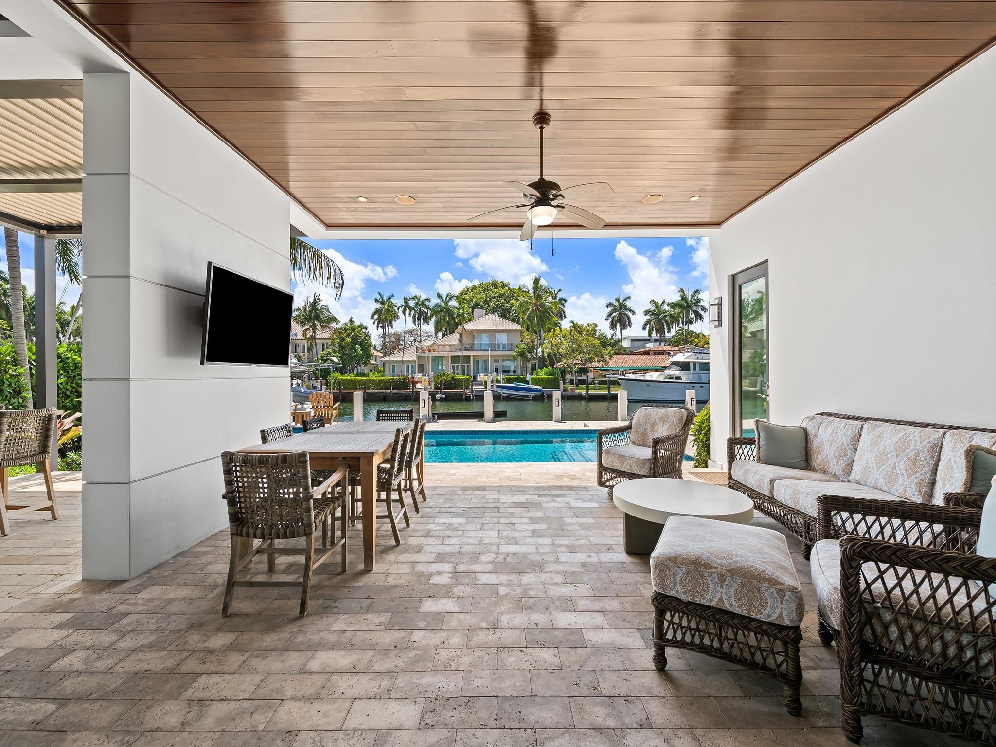 Relax and enjoy the South Florida lifestyle of living outside