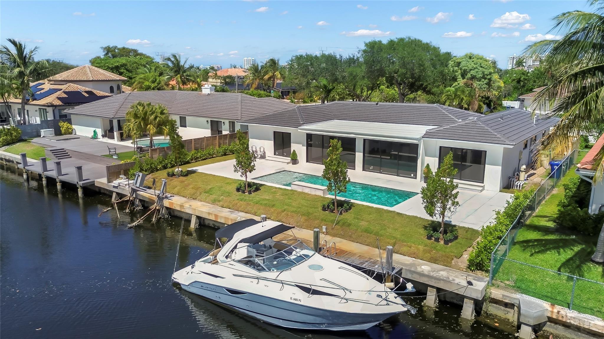 75' waterfront with ocean access