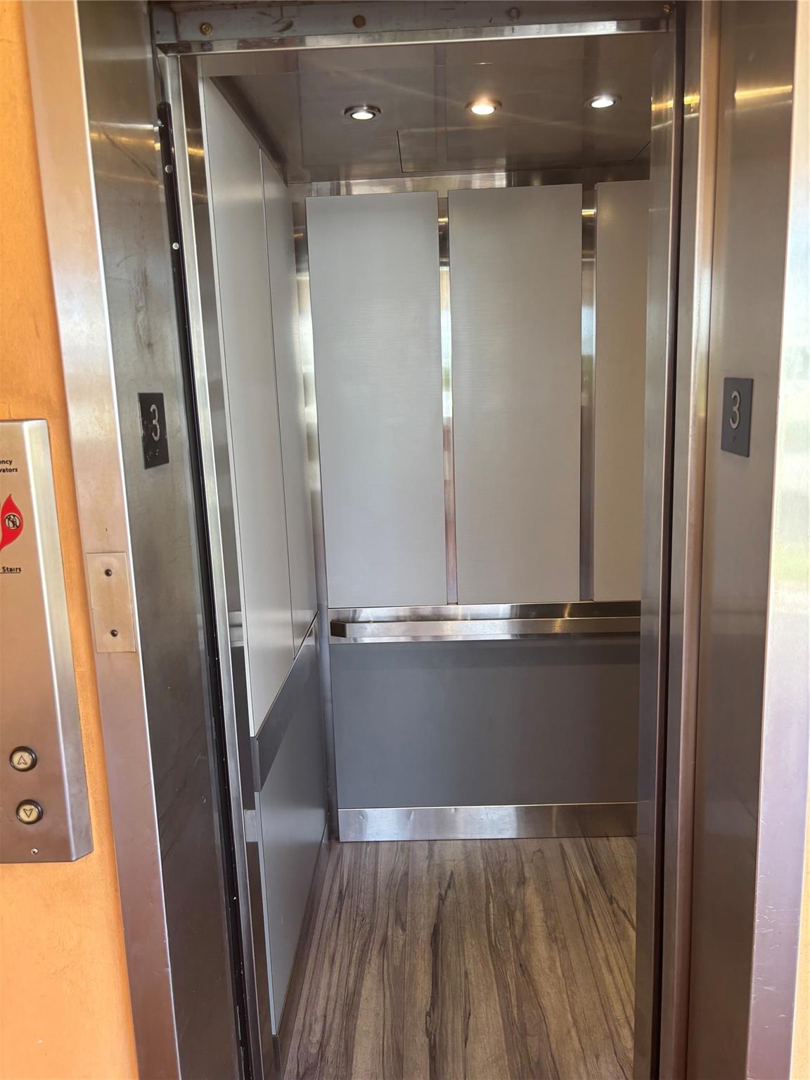 Elevator access to 3rd floor unit