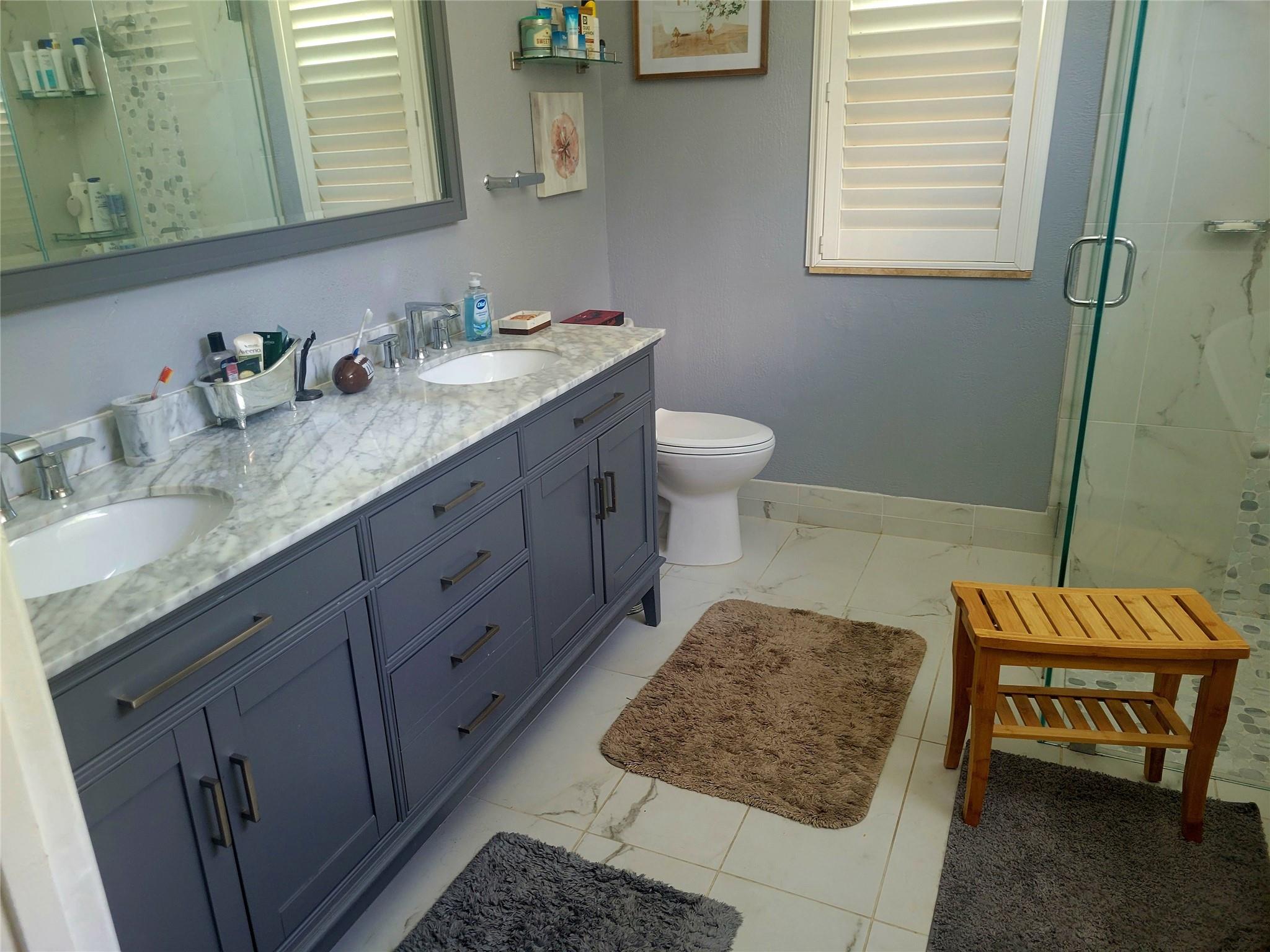Master Bath Double Sinks