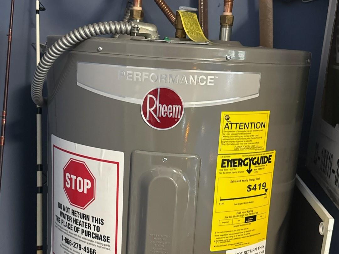 Newer Hot Water Heater