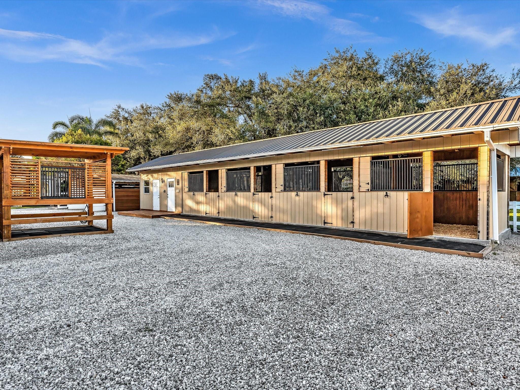 Stables and Wash Rack
