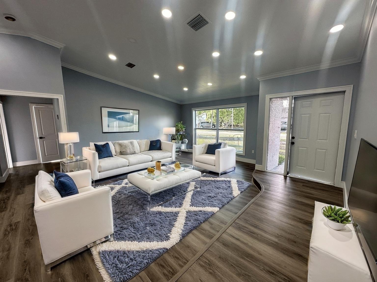 The furniture is AI-generated to help you visualize your home.