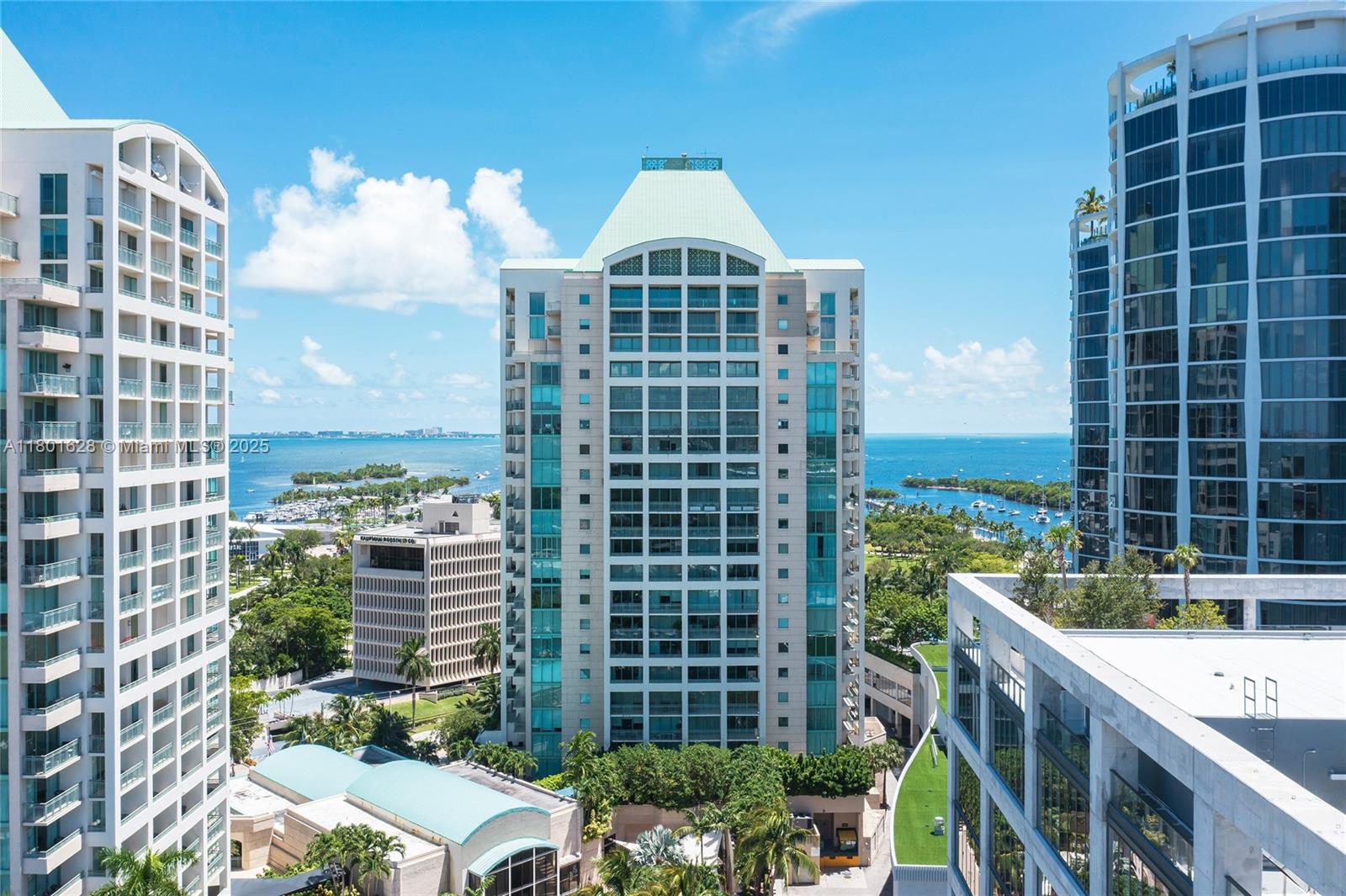 Large corner unit with water and city views at the exclusive Ritz-Carlton Residences in the heart of Coconut Grove across from Biscayne Bay and Regatta Harbour. Access to all 5-star hotel amenities including full-service pool, spa, fitness center, restaurants & bars, concierge, and valet parking plus residents-only amenities. Walking distance to waterfront parks, restaurants, shops, entertainment, and top schools. Easy drive to Downtown Miami, Miami Beach, Coral Gables, and the Miami International Airport. Great income potential with flexible rental terms for investors and second home buyers. Currently rented through September 1, 2026.