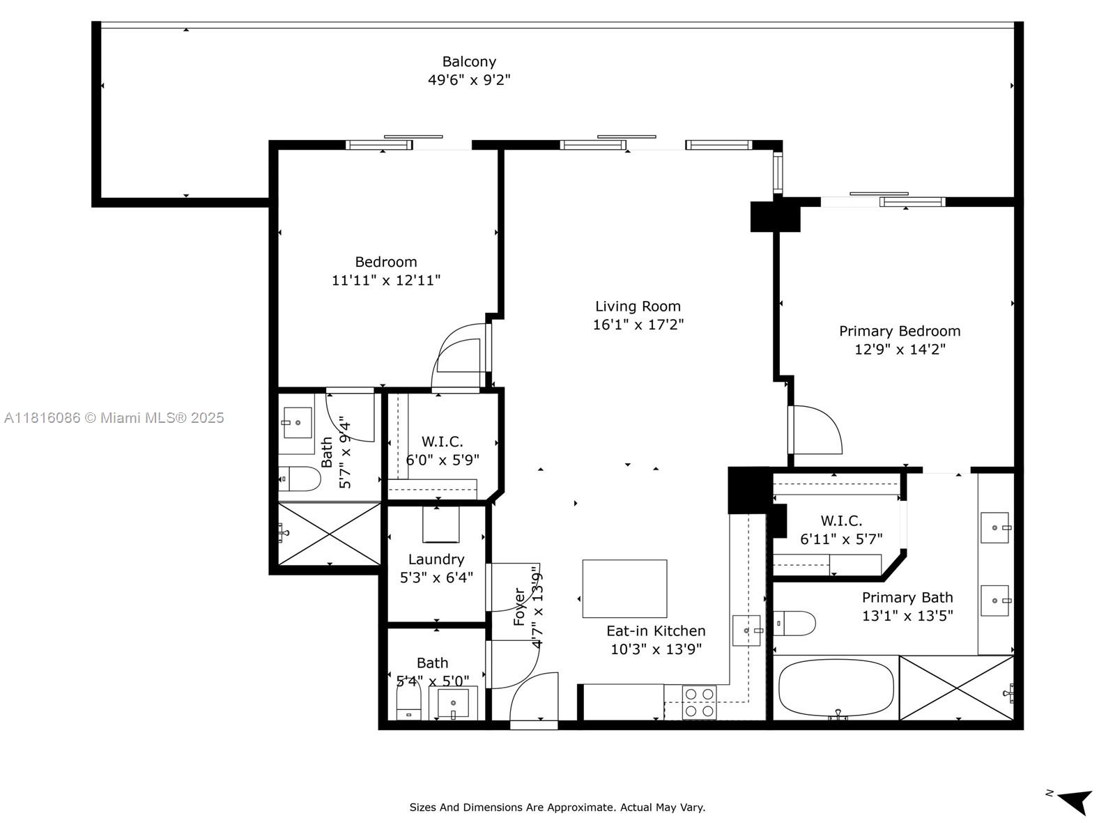 88 SW 7th St #1205, Miami FL 33130