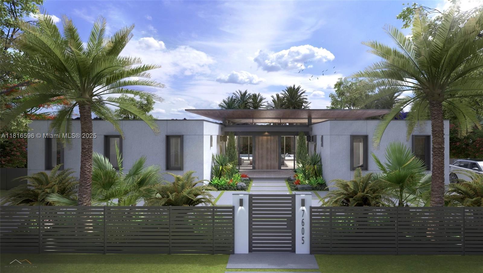 Introducing Villa Ala Moana, contemporary state offering aprox. 6,187 gross Sq Ft of luxurious single-story. Upon entry, soaring ceilings and abundant natural light welcome you into the expansive great room, seamlessly connecting to an exceptional ITALKRAFT designed gourmet kitchen featuring top-tier Wolf and Sub-Zero appliances, custom cabinetry, quartz countertops, and expansive center island. Adjacent dining and living areas open effortlessly to a generous covered terrace, overlooking a resort style pool and spa. Includes 5 spacious bedrooms and 4.5 bath. A confortable family room, separate den/office, laundry room, ample closets, and abundant storage. Control4 integrated smart-home system, high-end-finishes and two car garage. Completion expected Dec. 2026