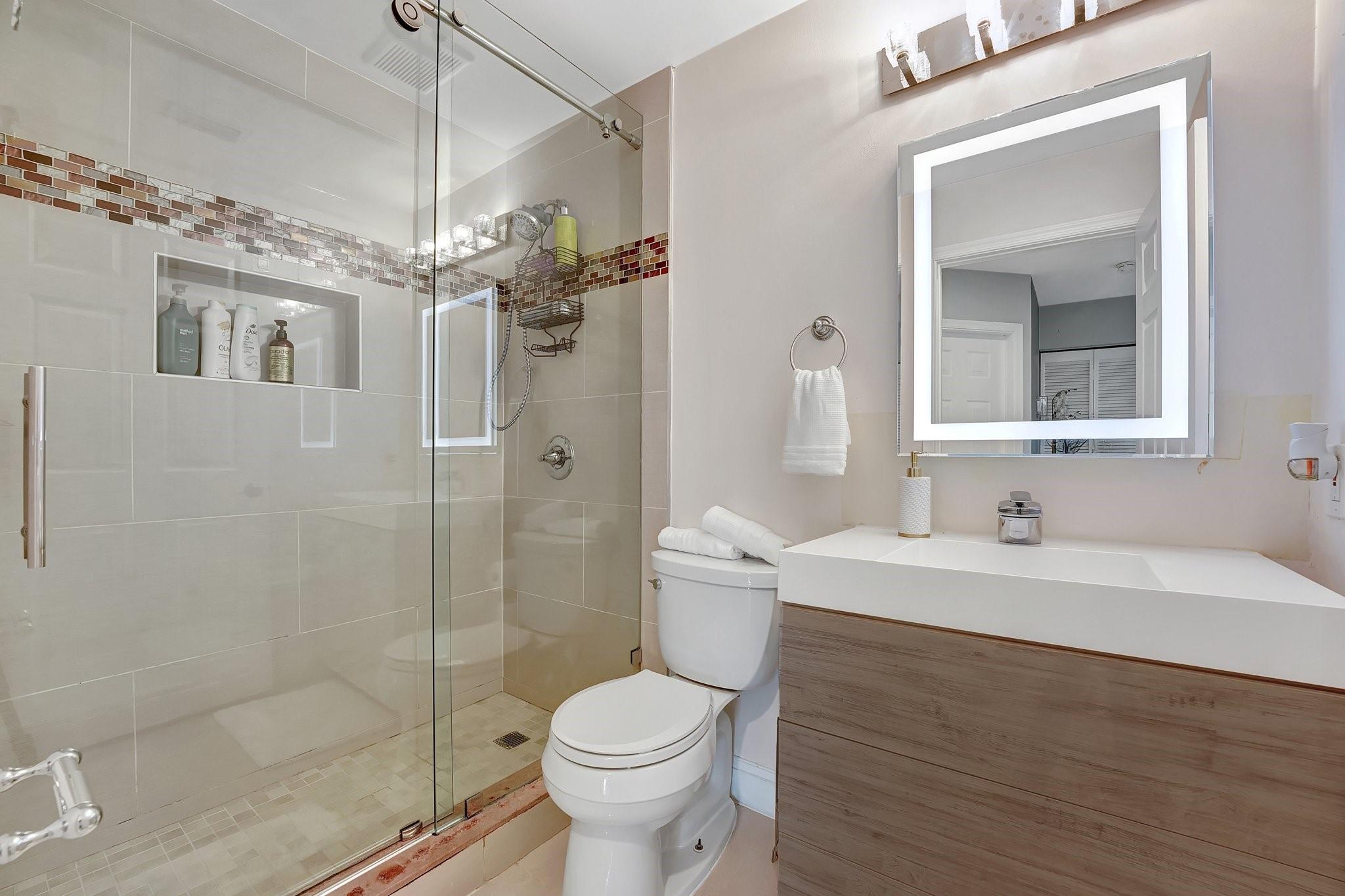 FULLY REMODELED MASTER BATH