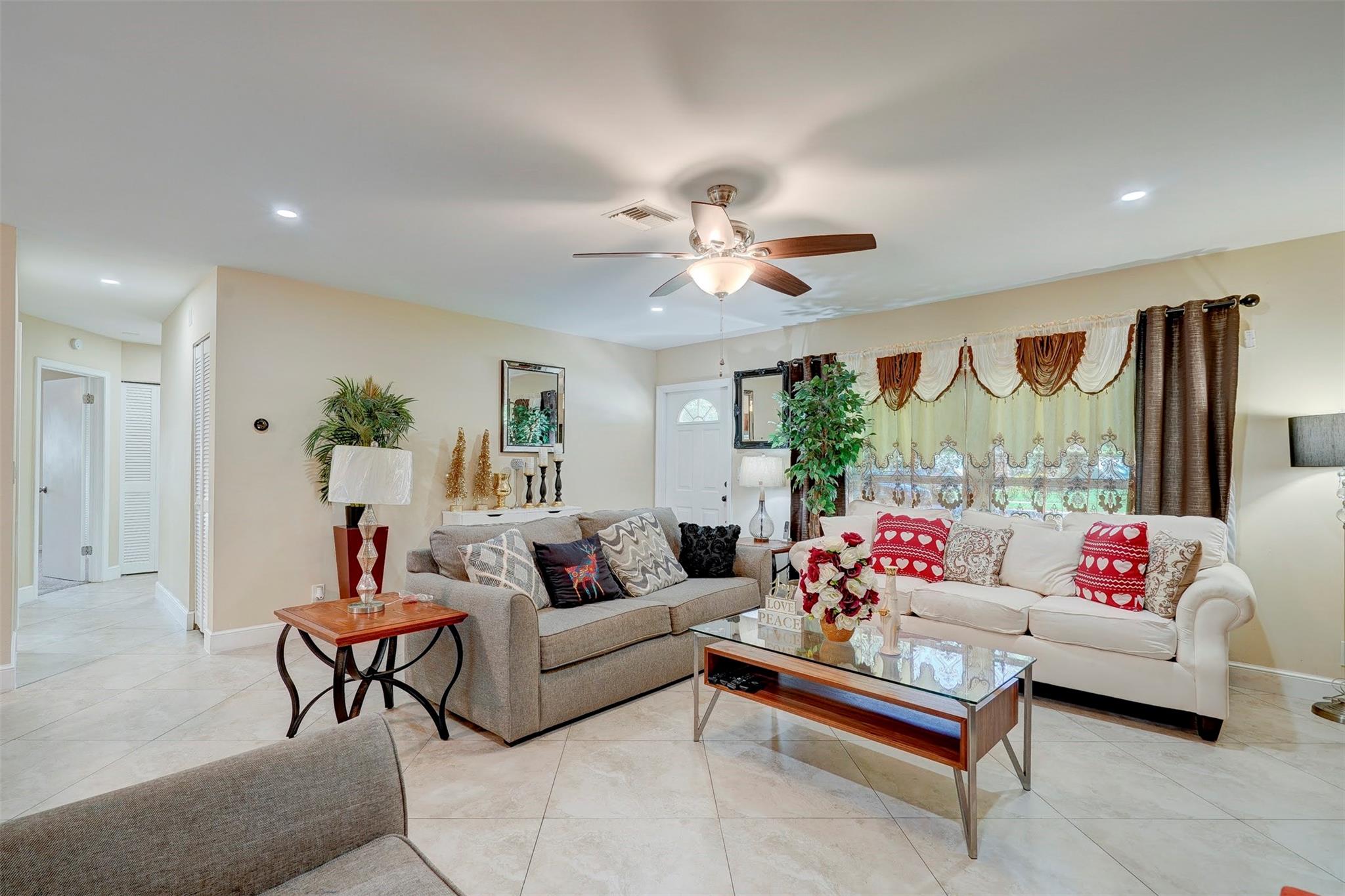 Furniture has been removed