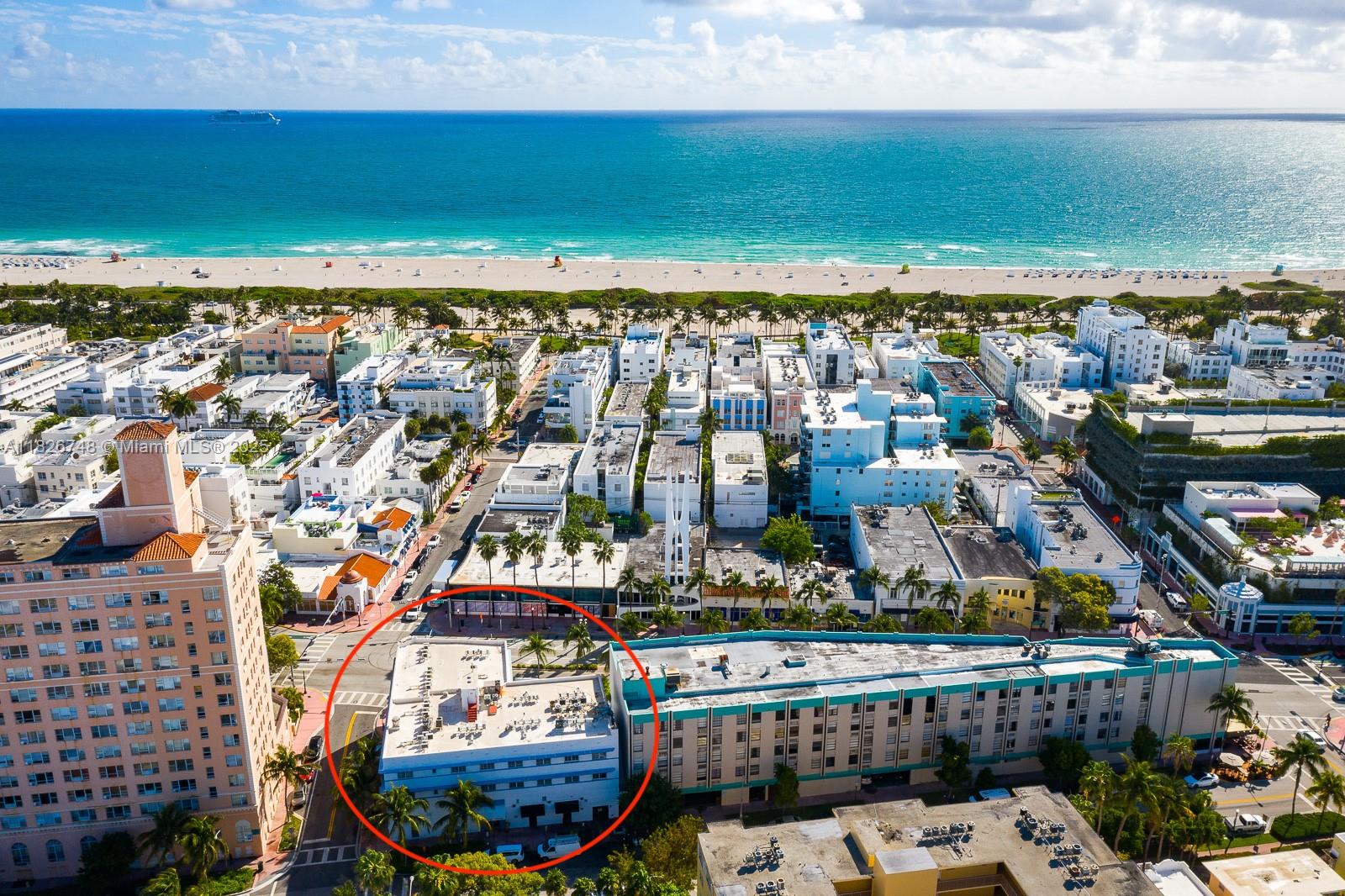 Great opportunity for owner-operator, land developer, or hotel operator. This offer is 34 units, from the total of 42 units in this building (Royal South Beach Hotel). I also have the 4 commercial spaces on ground level facing Washington Ave (under a separate listing for $3.8M). Take it all for $11.5M. Building licensed for nightly rentals with no restrictions. All units furnished with full bathrooms and kitchenettes. The HOA fee per unit includes 24/7 front desk service, insurances, utilities, etc.  Building passed the 40-Yr Recertification. Review MLS attachments and broker remarks for additional information. A great way to increase your AirB&B and short-term rental portfolio.