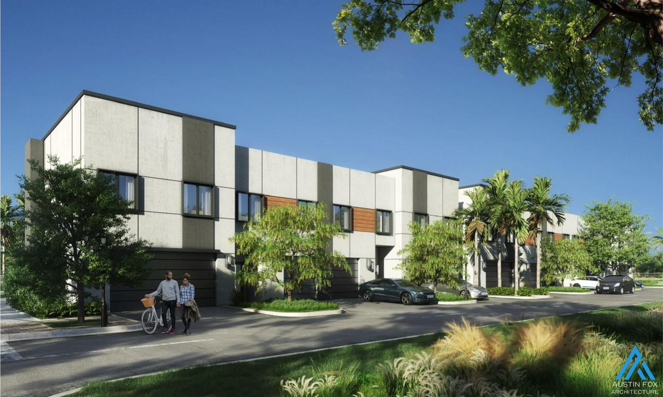 Introducing Solstice’s newest pre-construction townhomes, in Pompano Beach, where modern design meets coastal living. 

These beautifully crafted residences offer two spacious interior levels. This the middle unit featuring 1,544 sqft under air and a total of 1,847 sqft. Designed for comfort and style, each 2-bedroom, 2.5-bath home showcases contemporary finishes, including ceramic tile and wood-look vinyl flooring, soundproofed floors for added privacy, and a sleek quartz kitchen countertop with stainless steel appliances that are accented by Moen fixtures. The units are also wired for high-speed internet, making these homes offer the perfect blend of luxury and functionality. 

City of Pompano Beach is offering $25,000 towards purchase price for end user purchasers at closing.