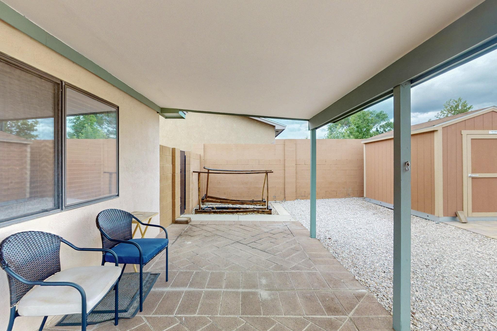 8718 LIBERTY Drive NE Patio