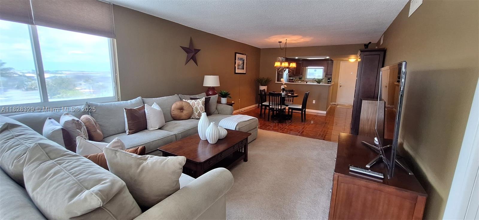 Open-concept living area at 3100 49th St - Condo in Fort Lauderdale