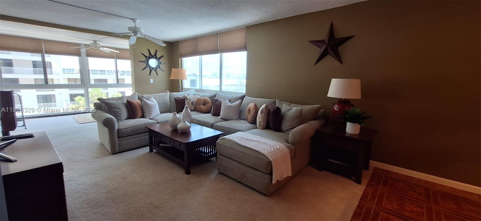 Modern kitchen with designer features at 3100 49th St - Condo in Fort Lauderdale