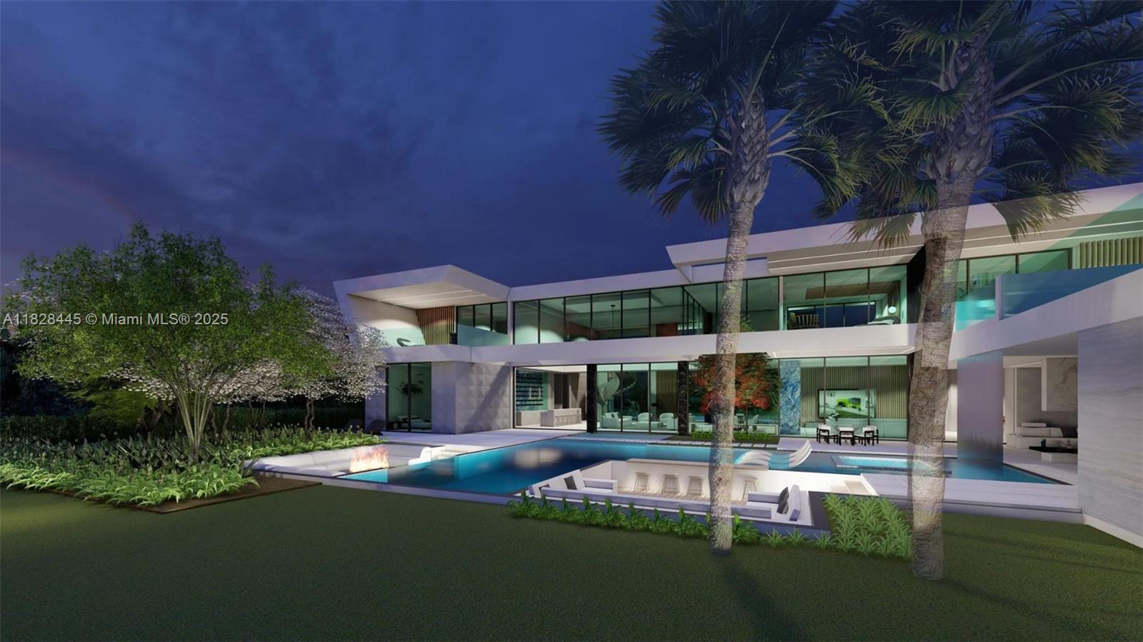 Located within the prestigious Modern Garden Estates and set for completion in 2027, this Sol model is a two-story estate offering refined living on a lush 2-acre double lot. Soaring ceilings & exquisite architecture create a grand atmosphere, while expansive windows bathe the interiors in natural light. The gourmet chef’s kitchen, with bespoke Poliform cabinetry & your choice of top-tier Wolf, Sub-Zero, or Miele appliances, sets a new benchmark for culinary perfection. Resort-quality personal amenities—crafted for the highest level of indulgence—complete the experience. Option to add an elevator & private tennis court as upgrades. Sol embodies privacy, opulence, and timeless elegance. Call to inquire today! *APPT ONLY*