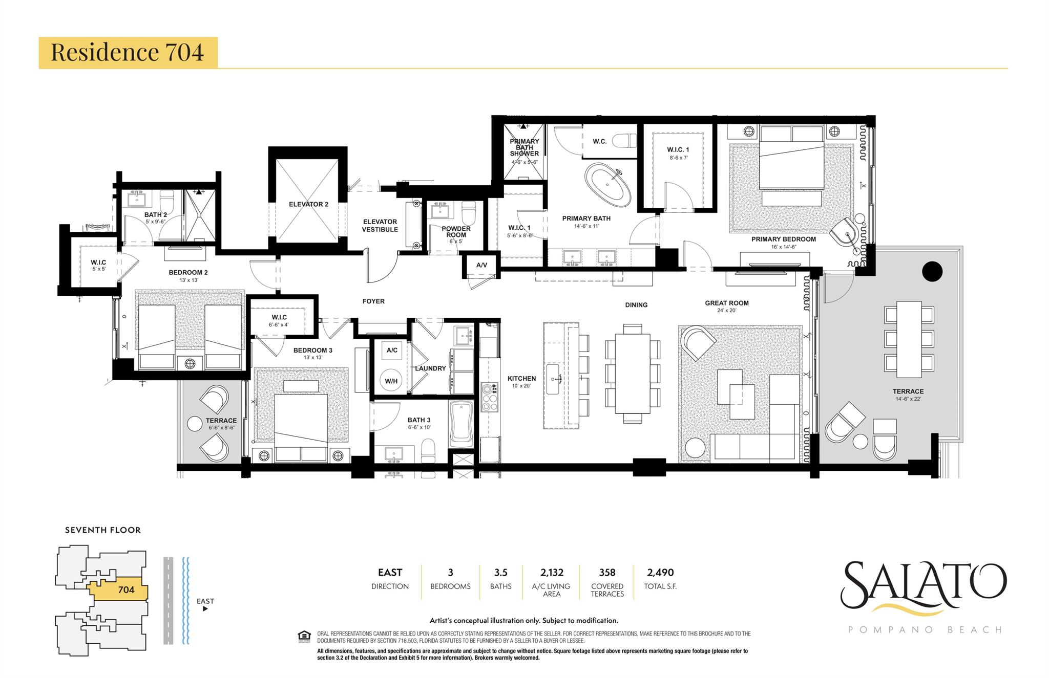 Homes for sale in Pompano Beach, FL | 305 Briny Avenue #704, Pompano Beach, FL 33062 | MLS# R11104739