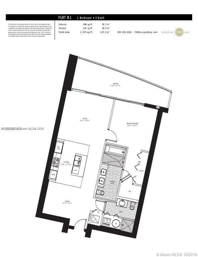 900 Biscayne Blvd #3803, Miami FL 33132