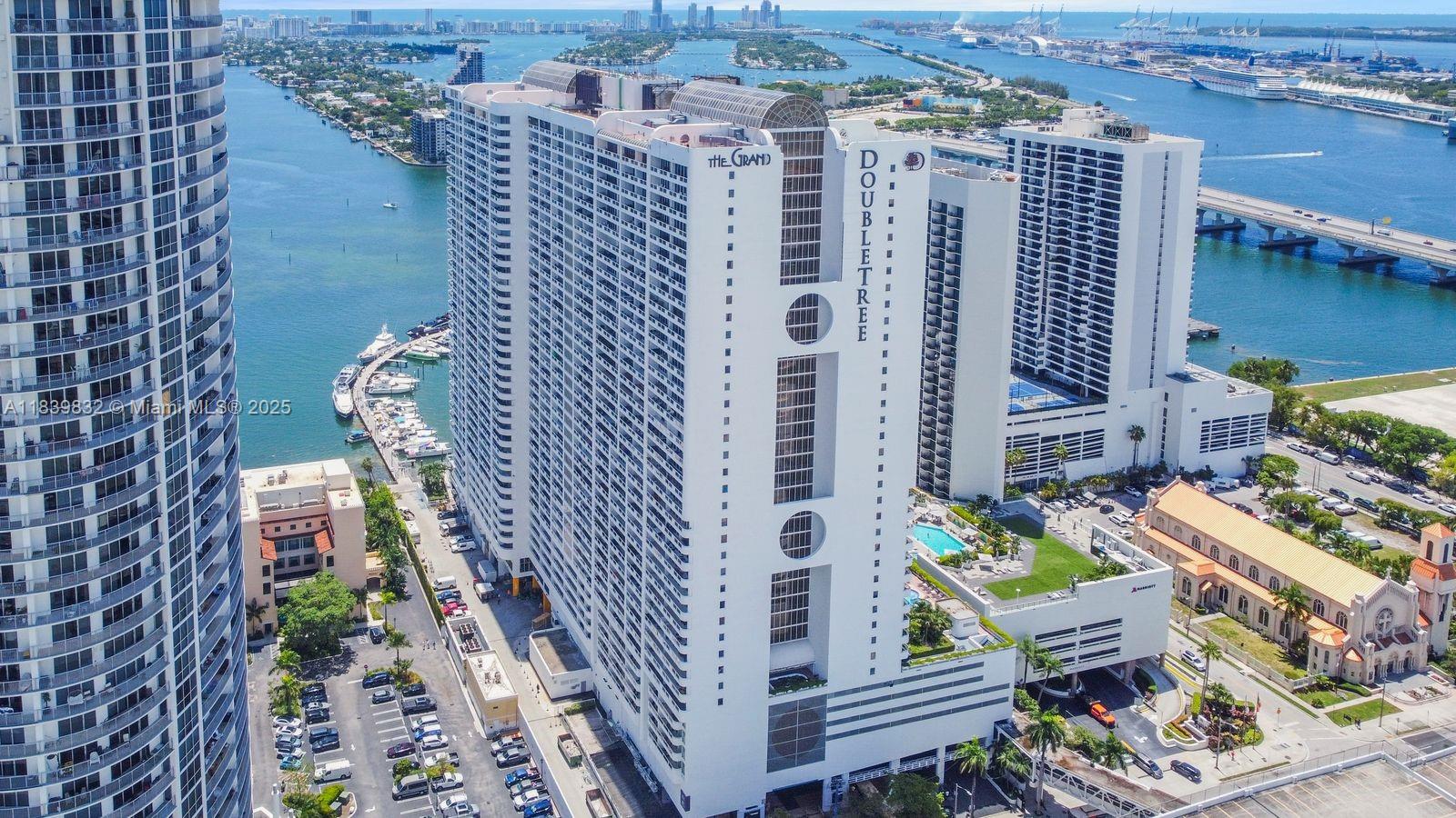 Spectacular and spacious 2 Bedroom,2 Bathroom condo on the 26th floor of The Grand! with stunning Biscayne Bay and skyline views from the balcony. Features open layout, floor-to-ceiling windows, stainless steel appliances, split bedroom design, and a Den.Full-service building with pool, gym, spa,24/7 concierge, valet, shops, dining, and marina.Prime Edgewater location near Downtown,Brickell,Wynwood,and Mimai Beach.Short term rentals allowed,great for  end users or investors.
