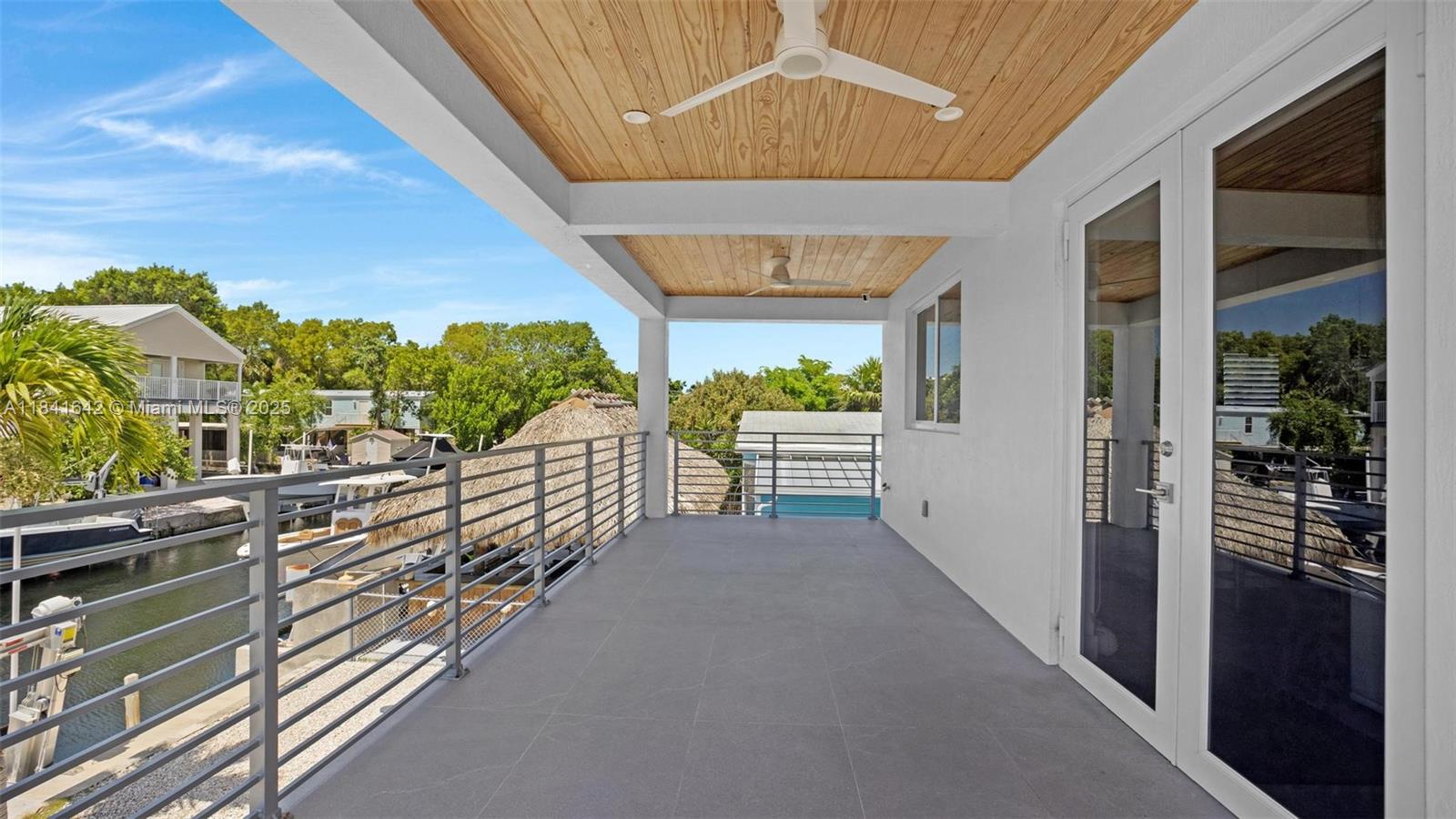 Modern kitchen with designer features at 410 Bowie Ln - Home in Key Largo