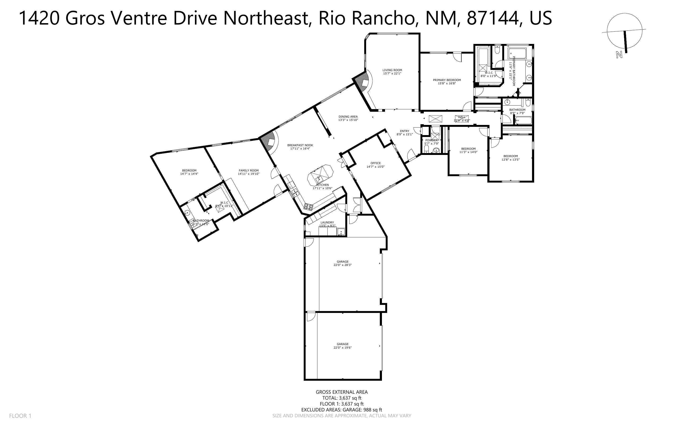 Homes for sale in Rio Rancho, NM | 1420 Gros Ventre Dr Ne, Rio Rancho, NM 87144 | MLS# 1088188