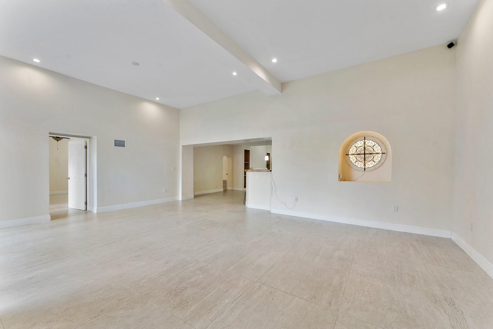 tile throughout the home neutral 3'x3' porcelaine