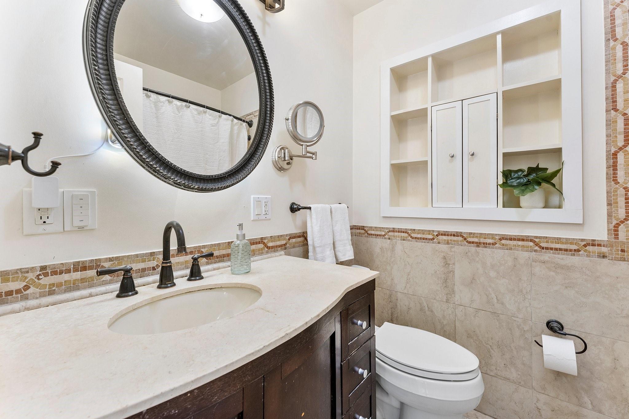 bathroom for bedrooms #2 & #3