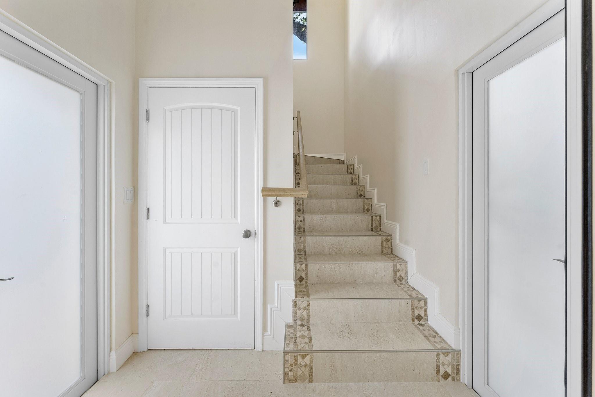 Stairway to second floor