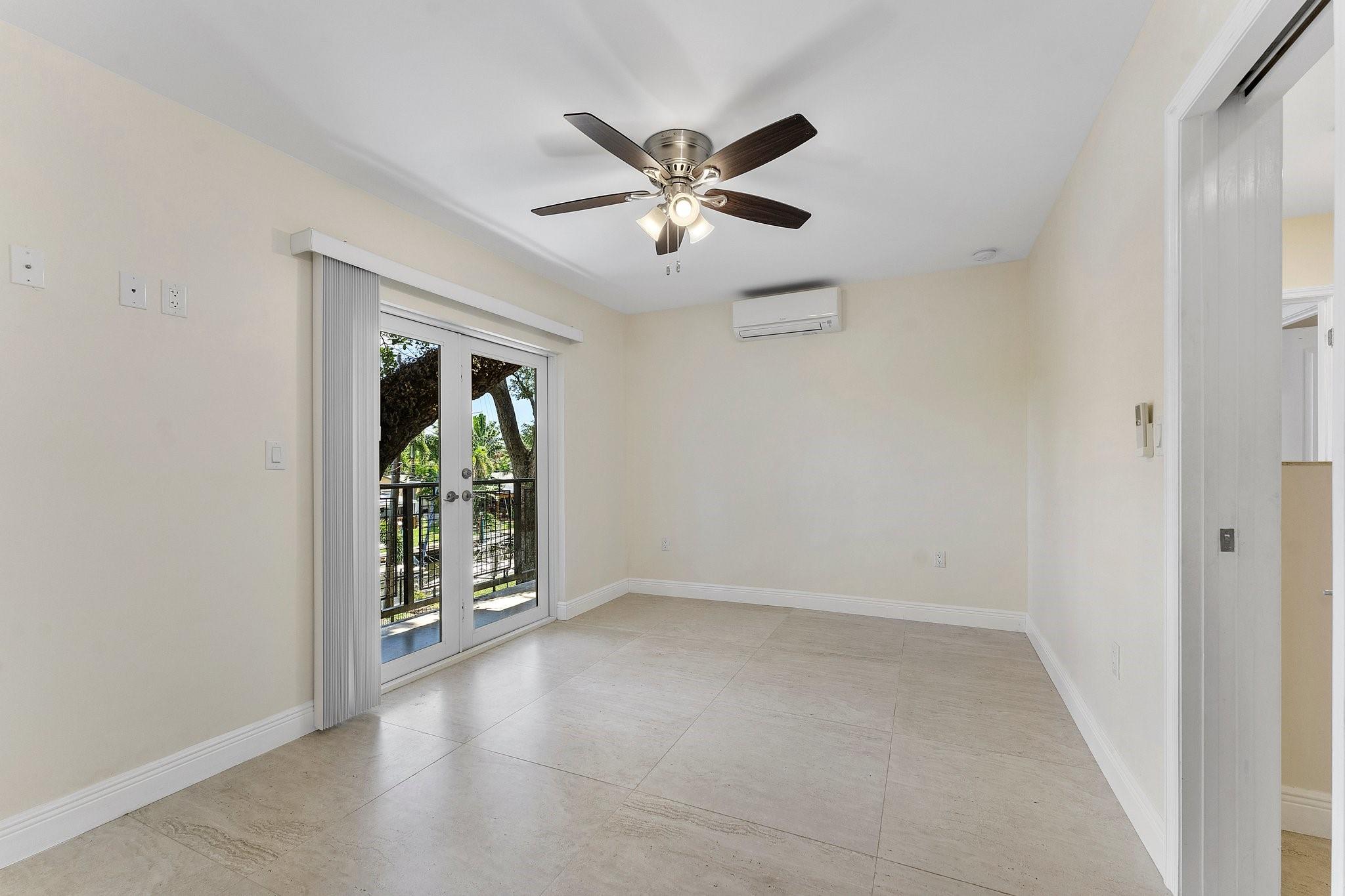 Bedroom #4 with zoned AC