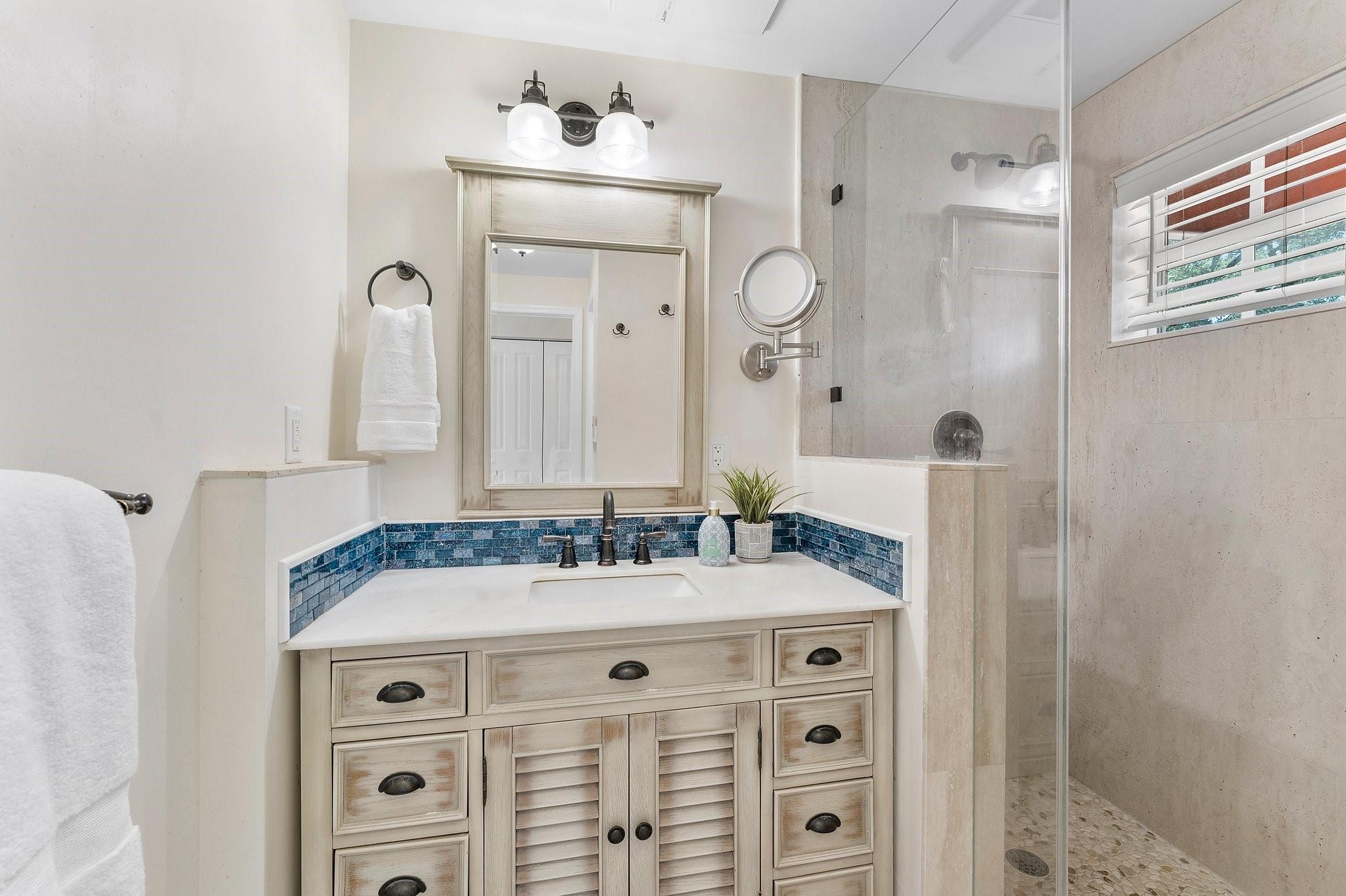 bathroom for loft and media room