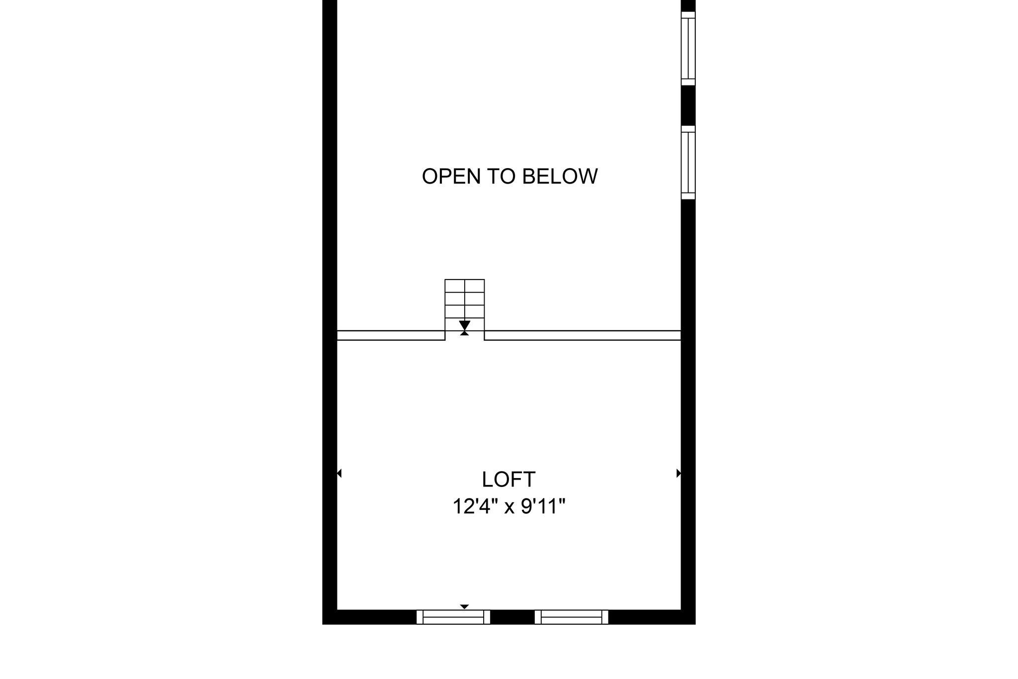 plan of the loft