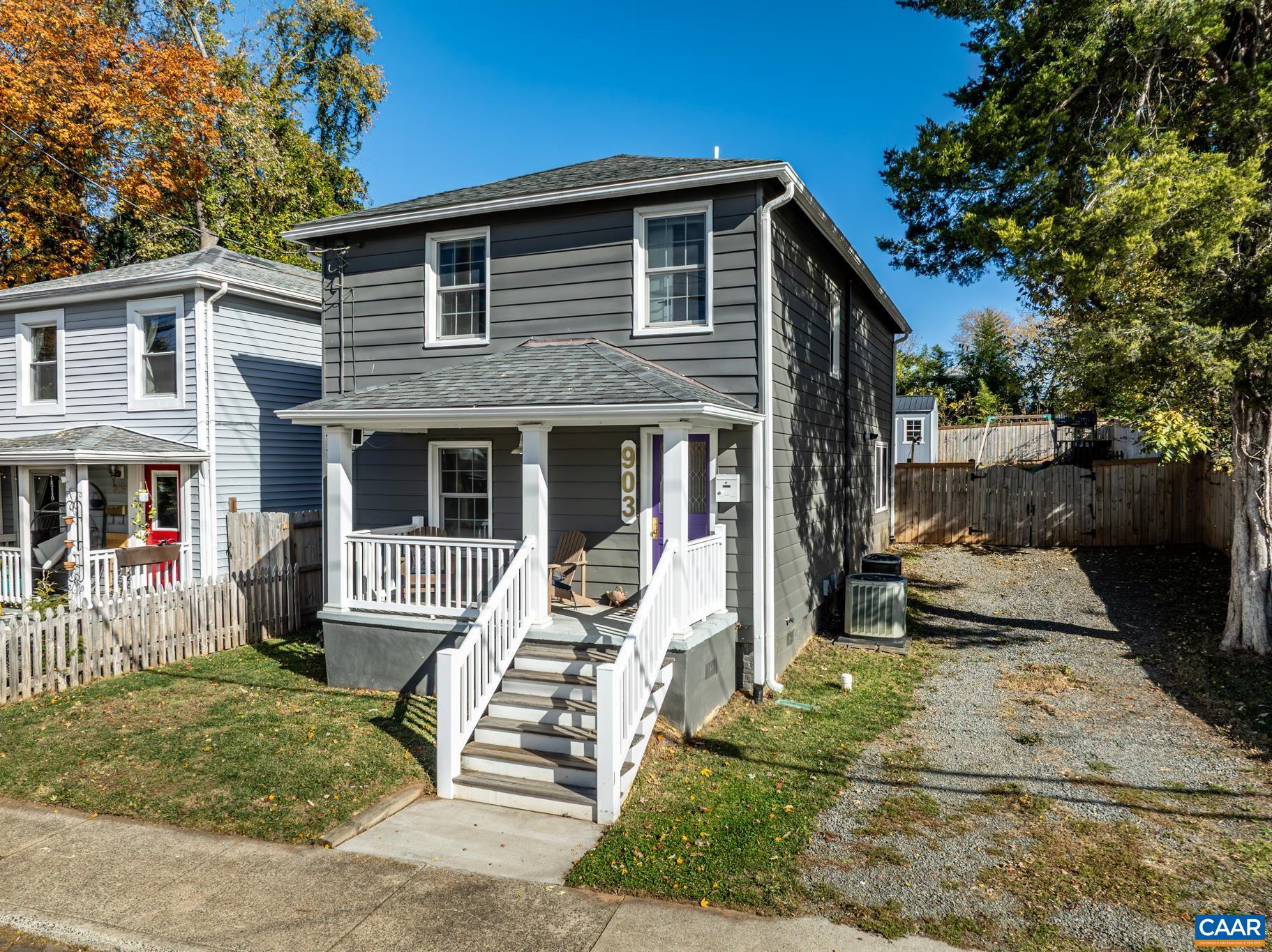 PRICED UNDER RECENT APPRAISAL VALUE! Welcome to your dream home offering unparalleled proximity to downtown and the University of Virginia. This beautifully updated residence offers modern comfort and timeless appeal. Spacious living with 3 bedrooms and 2.5 bathrooms, this home provides ample space for both relaxation and entertainment. Enjoy the benefits of a fully renovated interior completed in 2022, showcasing contemporary design, high-quality finishes, and a fresh, inviting atmosphere. The fenced-in backyard offers a serene, private space for outdoor gatherings, playtime, or simply unwinding after a long day. Located in a vibrant neighborhood with convenient access to downtown, you'll have the best of both worlds - peaceful, private living with the excitement of city life just moments away.  Don't miss out on this fantastic opportunity. Schedule a viewing today and see all that this exceptional home has to offer!