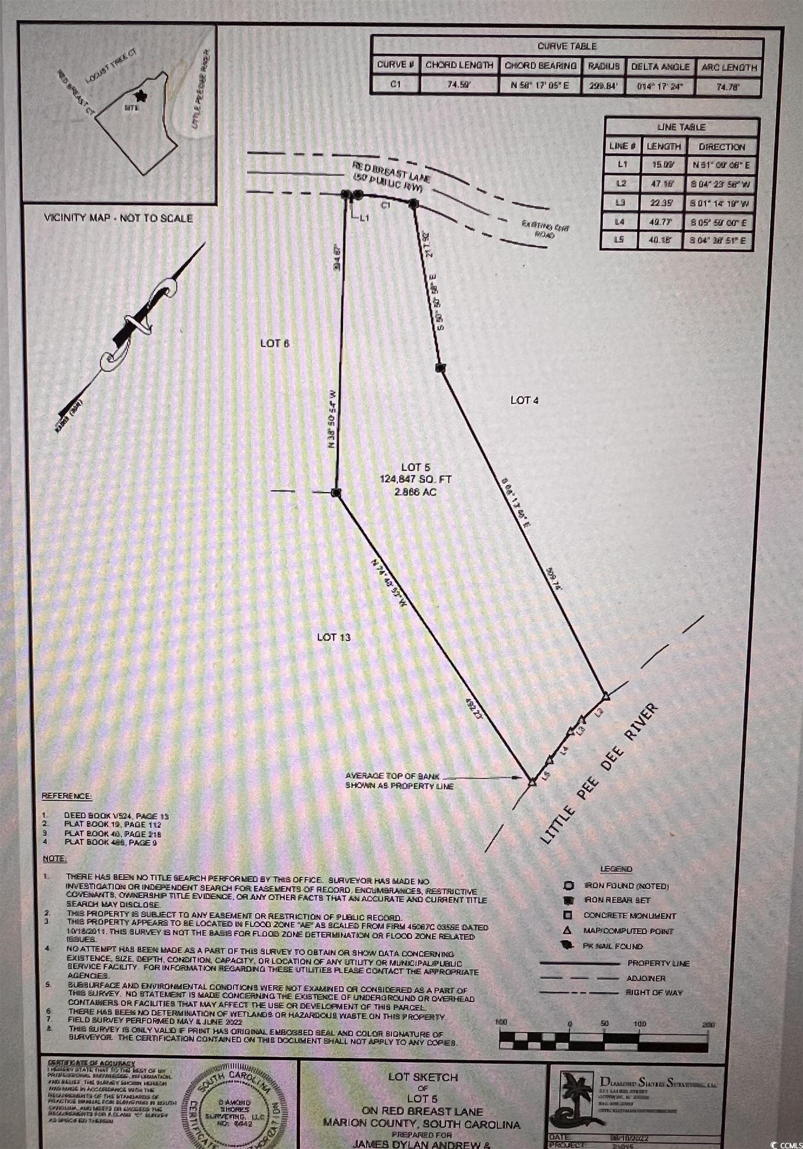 Lot 5 Red Breast Ct. Gresham, SC 29546