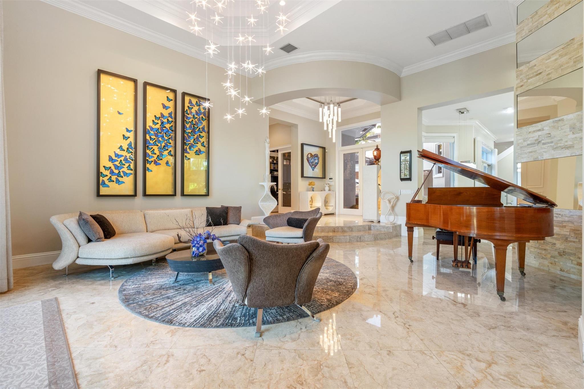 Living Room to Front Entry