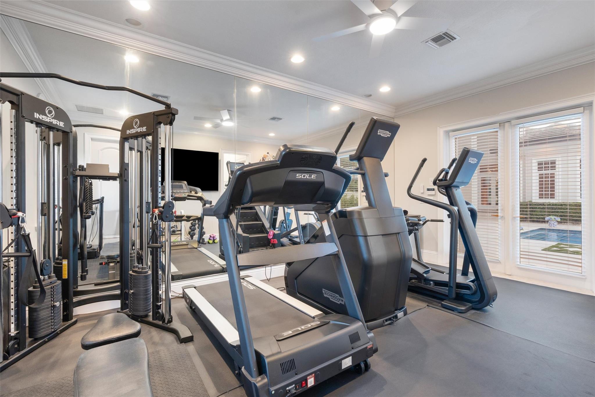 Guest House  Bedroom 6 currently used as Gym