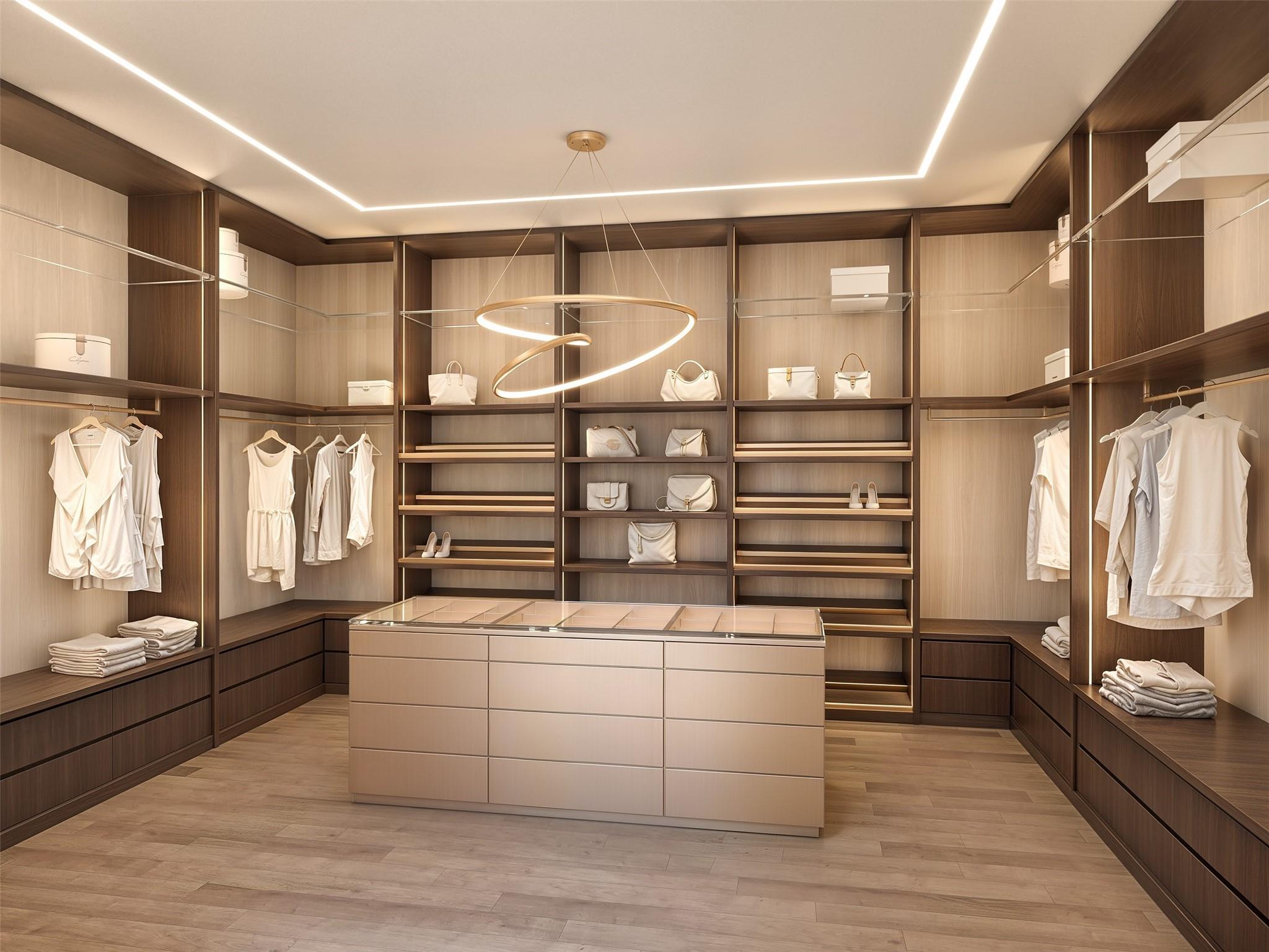Custom Designed Closet