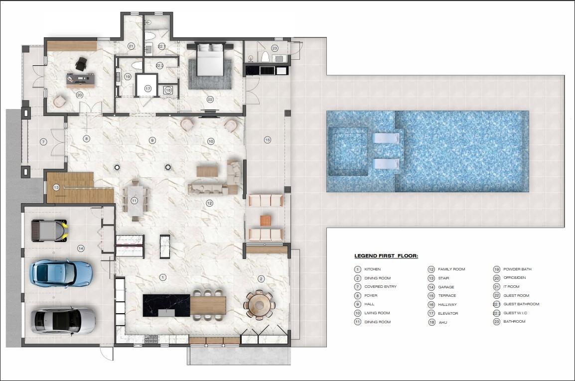 1st Floor floorplan